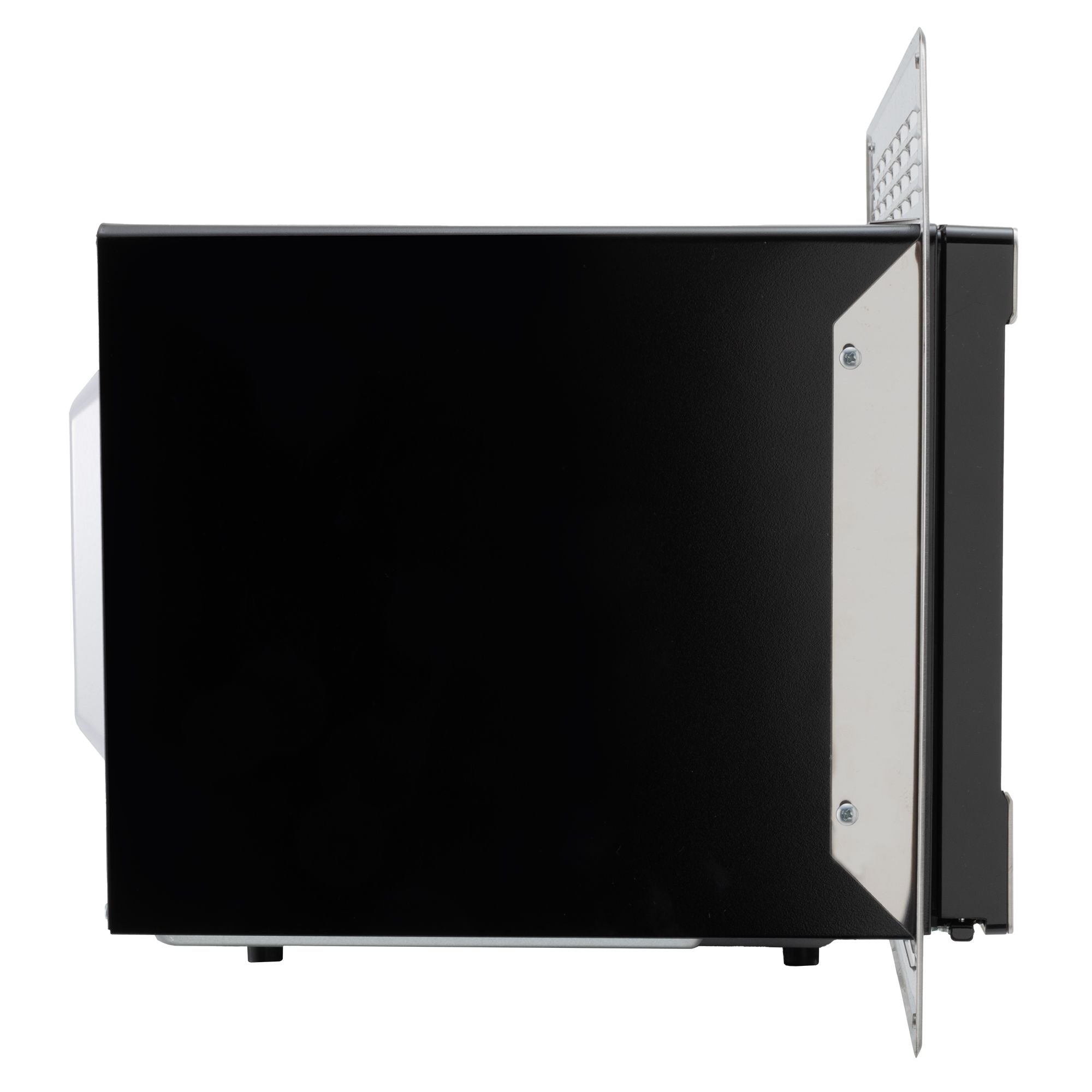 High Pointe RV Microwave  1.0 CF. | Stainless Steel | Includes Trim Kit