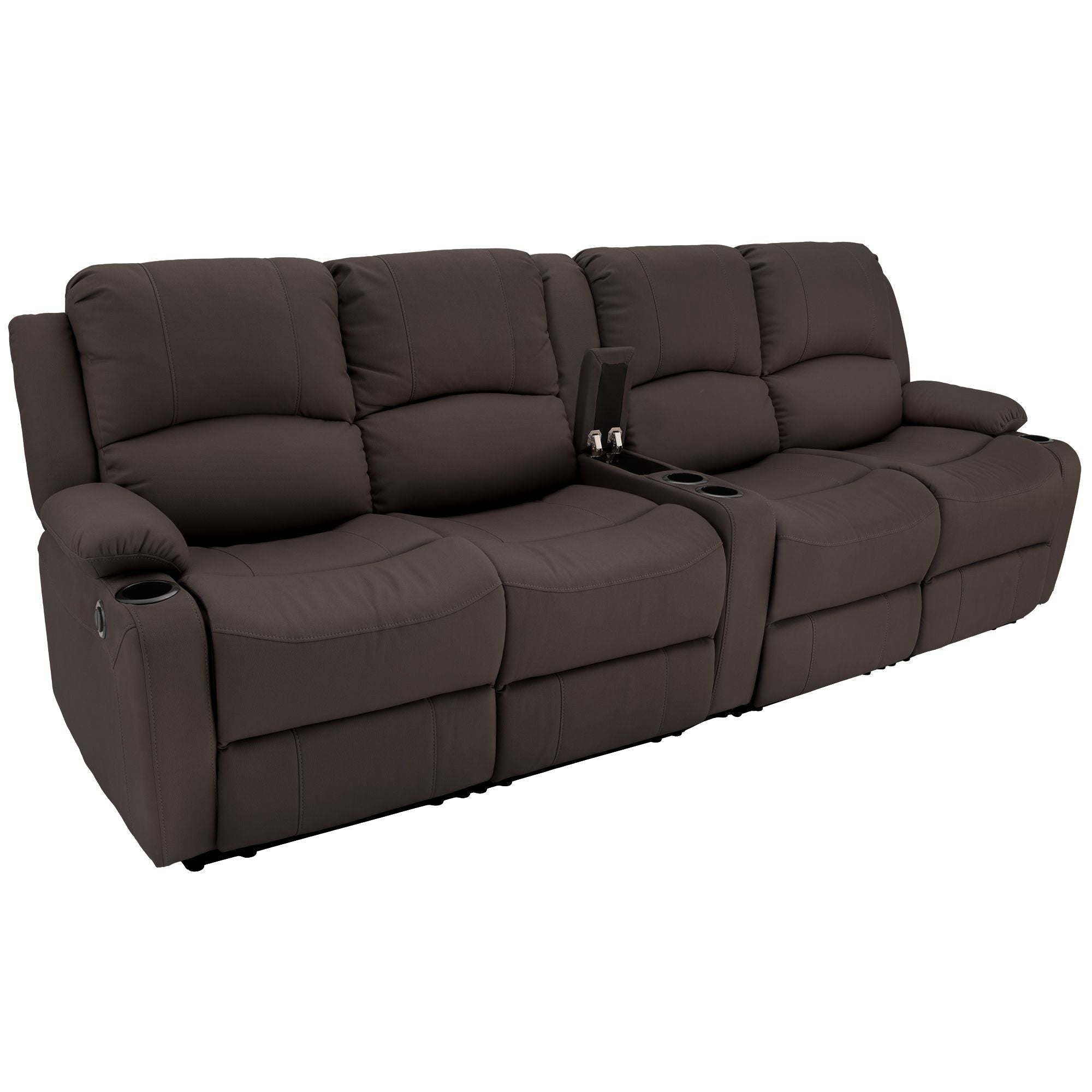 RV Wall Hugger Sofa 108" Powered Reclining Theater Seats