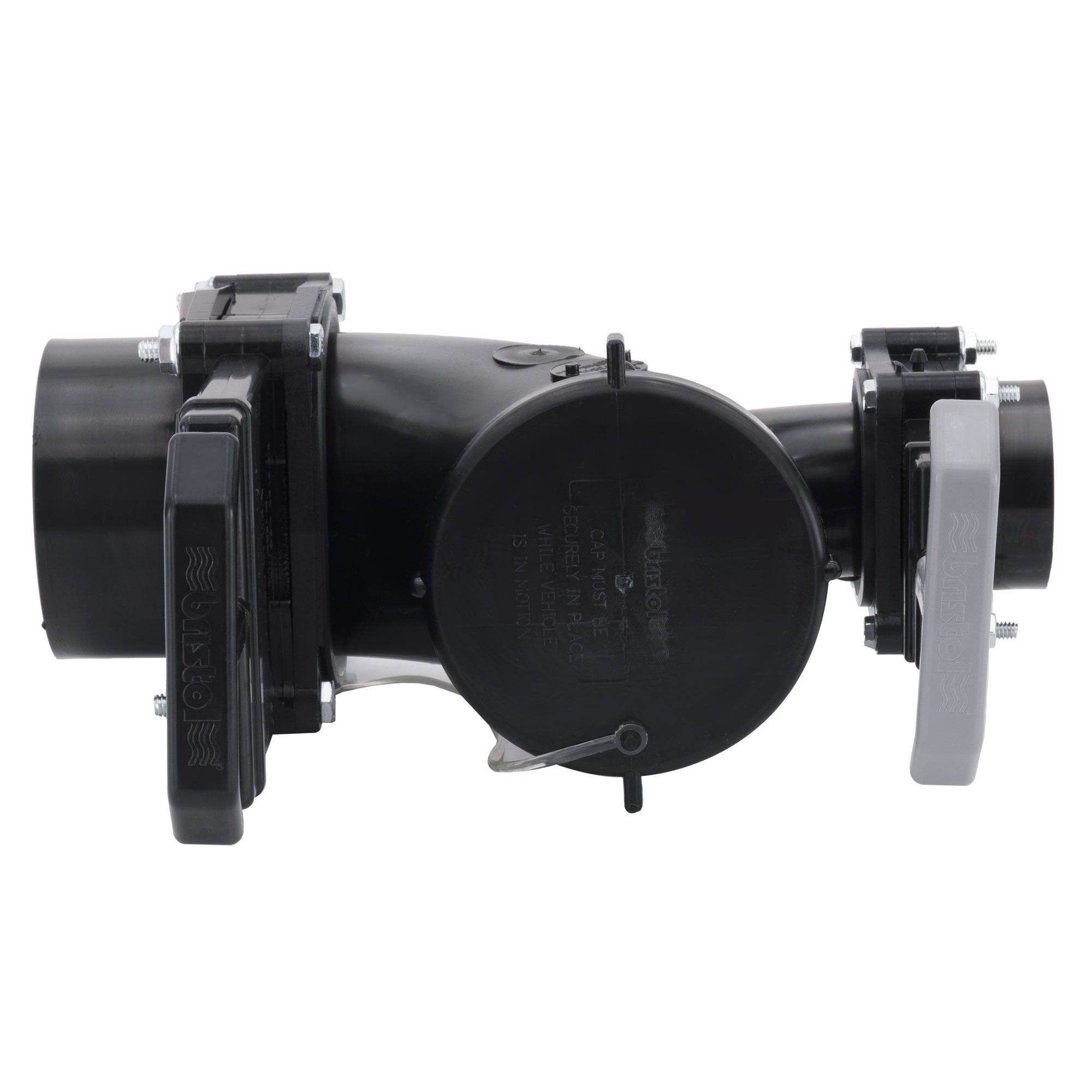 RV Waste Valve Double Elbow | 3" Spigot x 1 ½" Hub