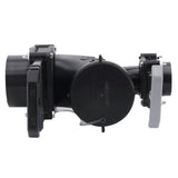 RV Waste Valve Double Elbow 3" Spigot x 1 ½" Hub