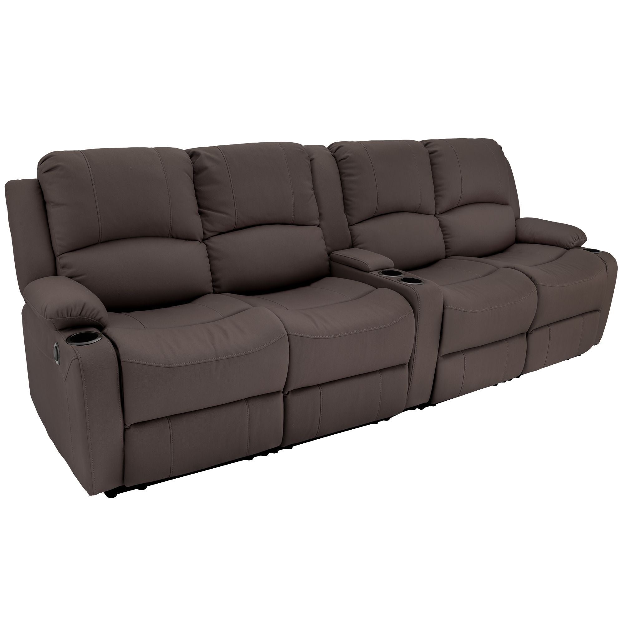 RV Wall Hugger Sofa 108" Powered Reclining Theater Seats