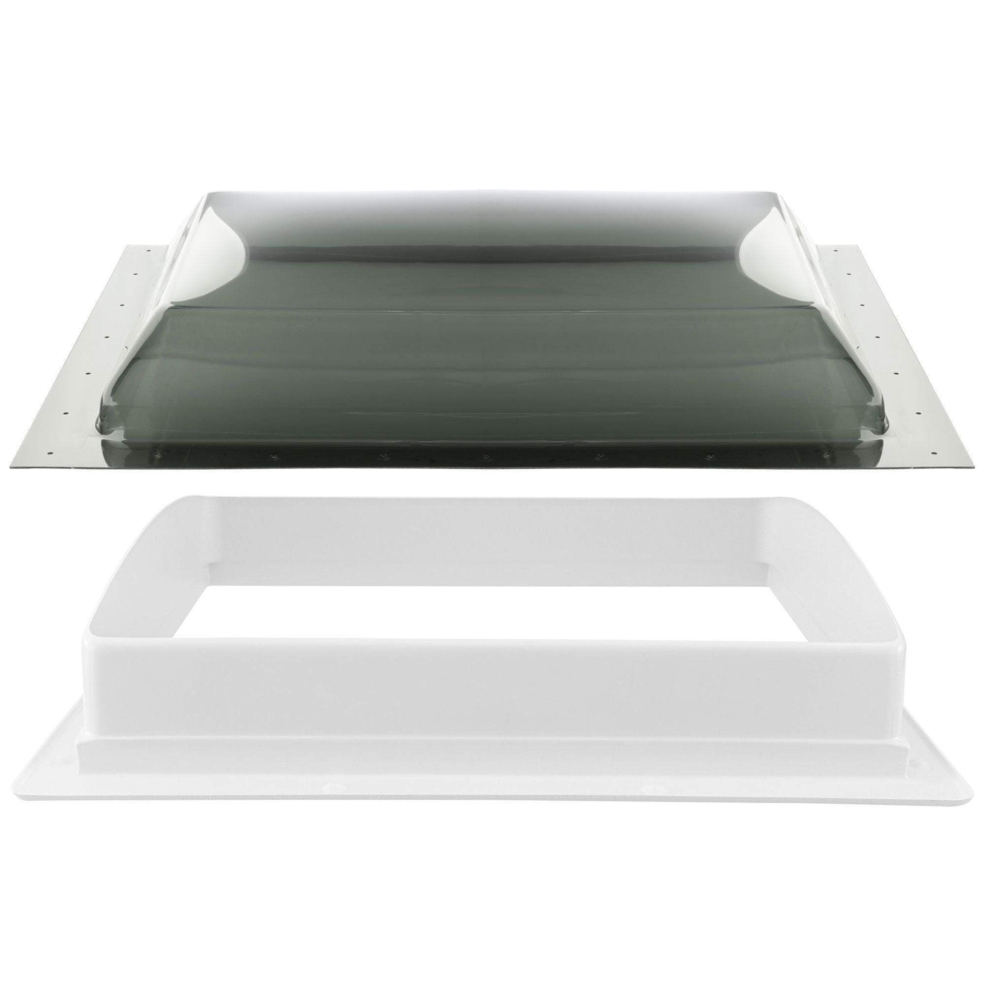 RV 14" x 22" Skylight | Outer Dome Smoke