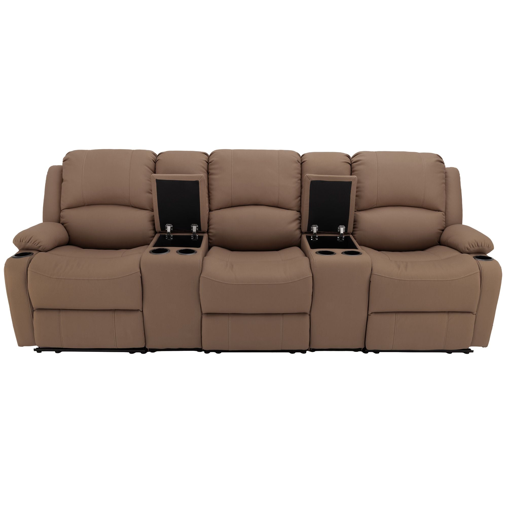RV Wall Hugger Sofa 105" Powered Reclining Theater Seats