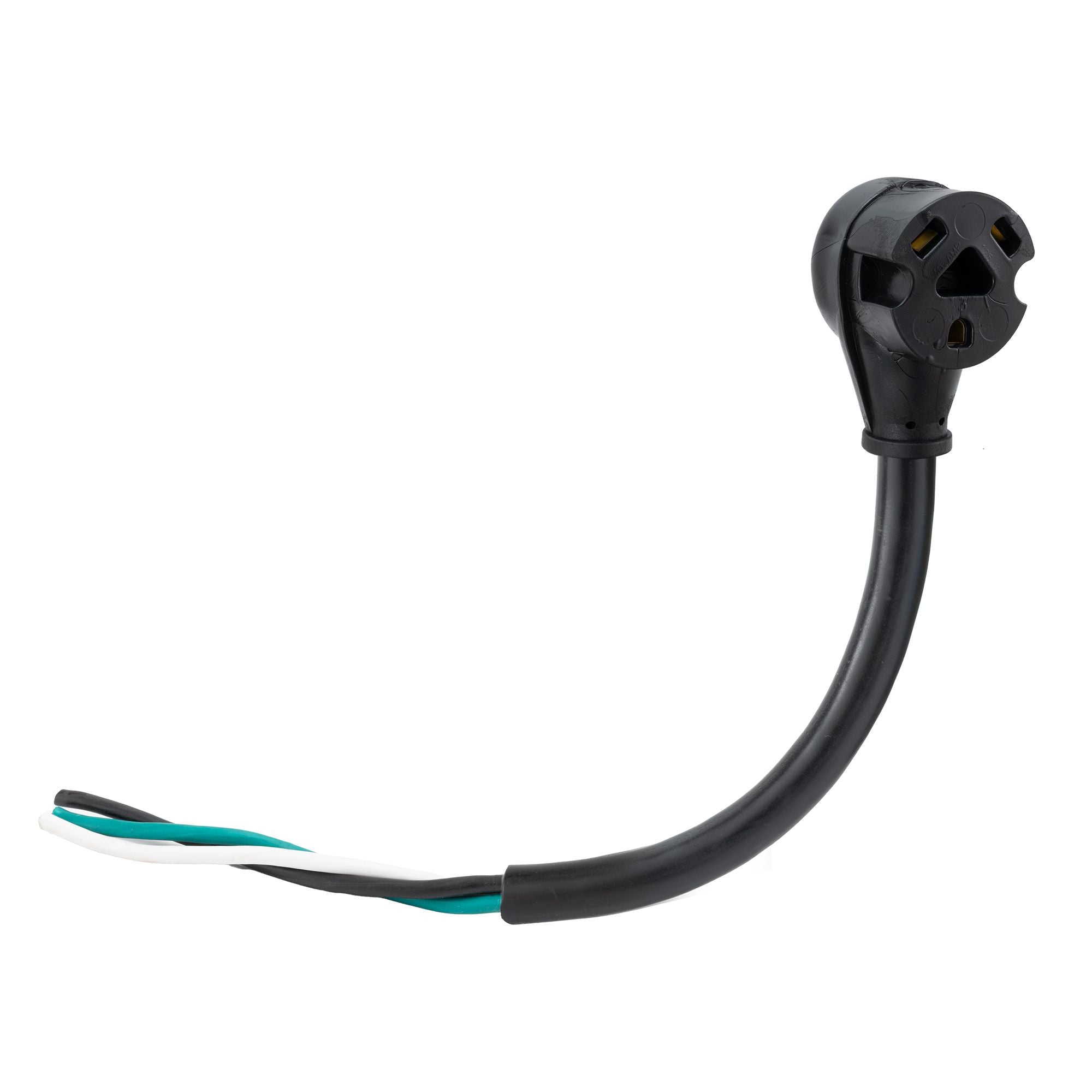 RV 30A Female Pigtail | Stripped on Open End | 18"