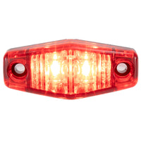 2 ½" Red Rectangular LED Trailer Light | Includes Wires