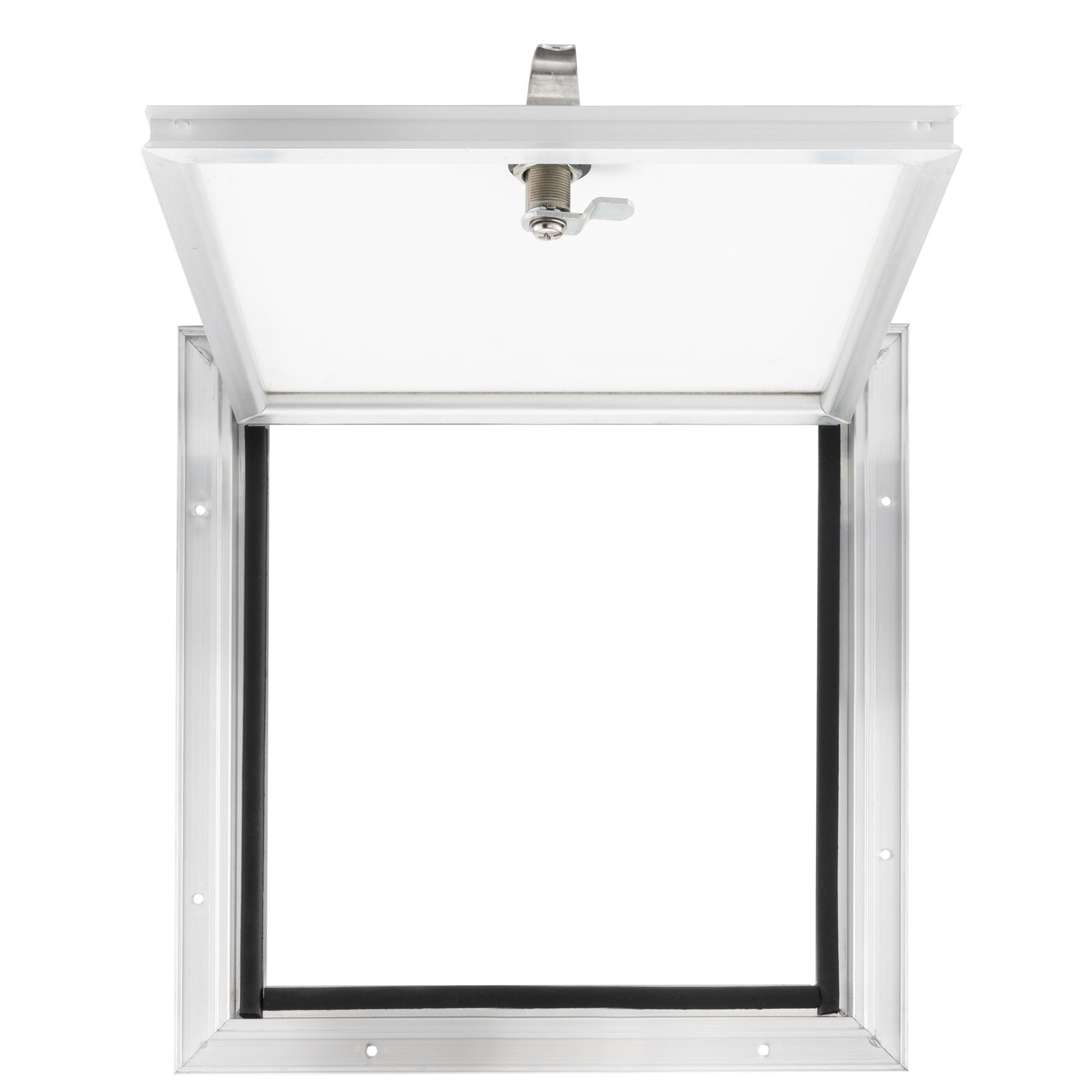 RV Compartment Door | Square Diamond Plated | 10" X 10"