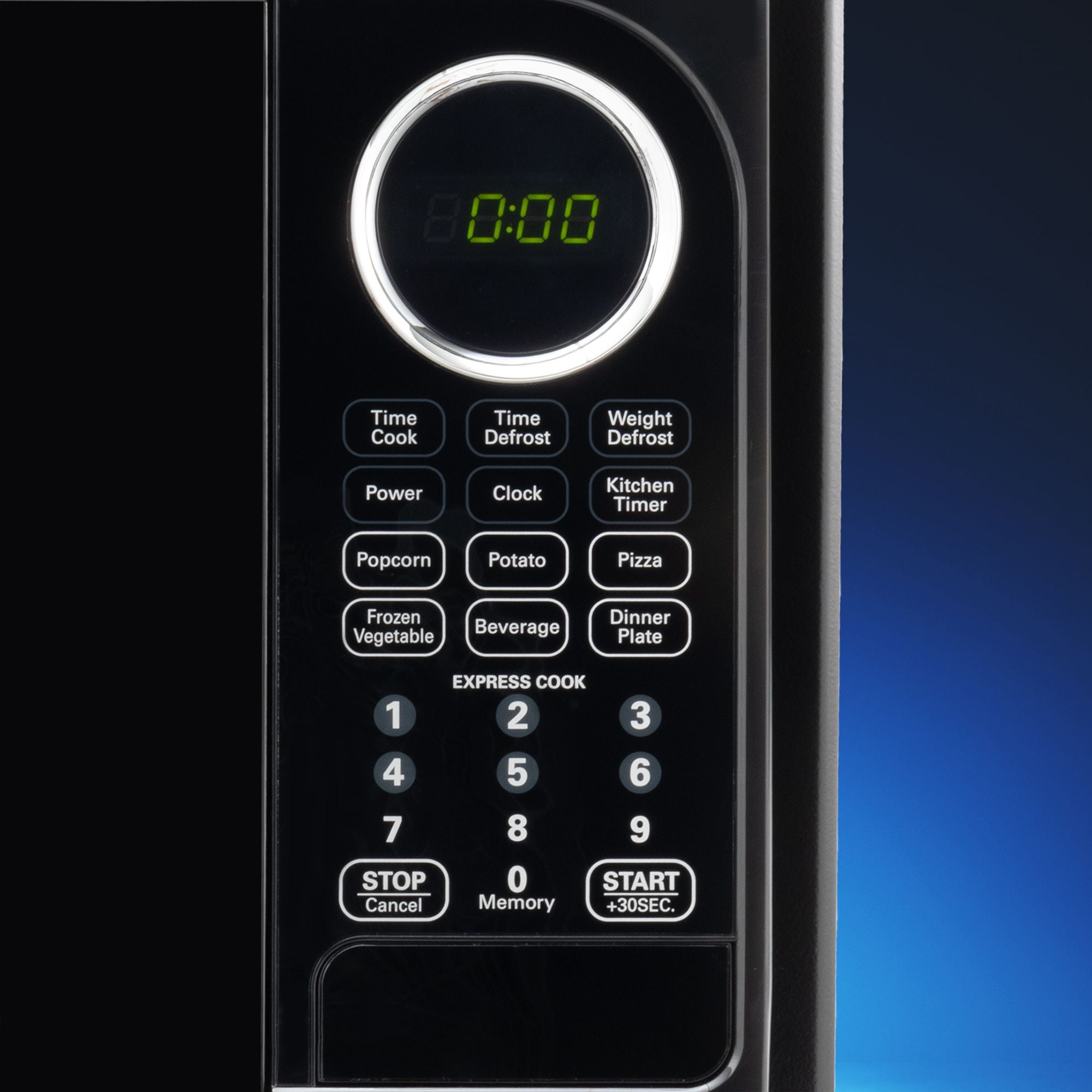 High Pointe RV Microwave .9 CF | Black | Includes Trim Kit