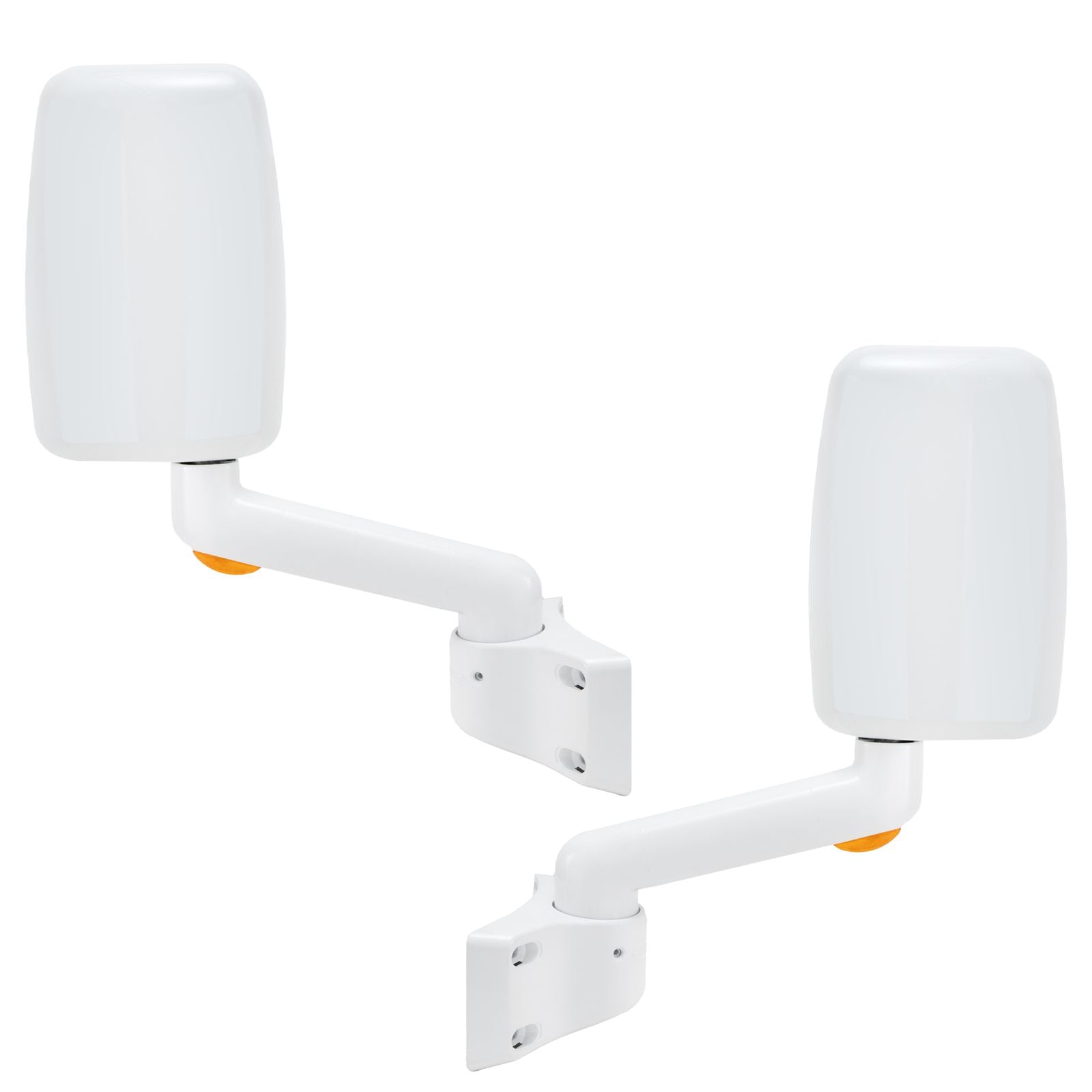 RV Door Mirrors | VELVAC 714432-7 | 2030 Series | White | Driver and Passenger Side