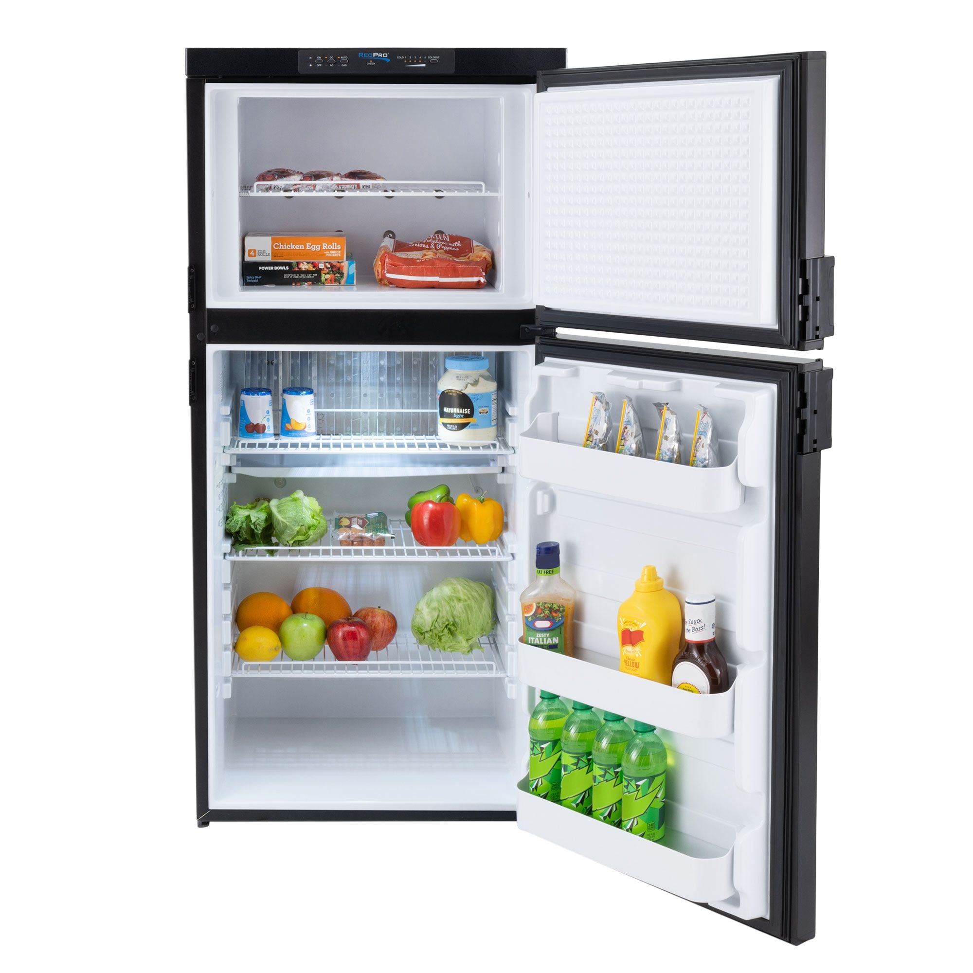 RecPro RV Refrigerator | Electric and 3-Way Gas | 6.3 Cubic Feet