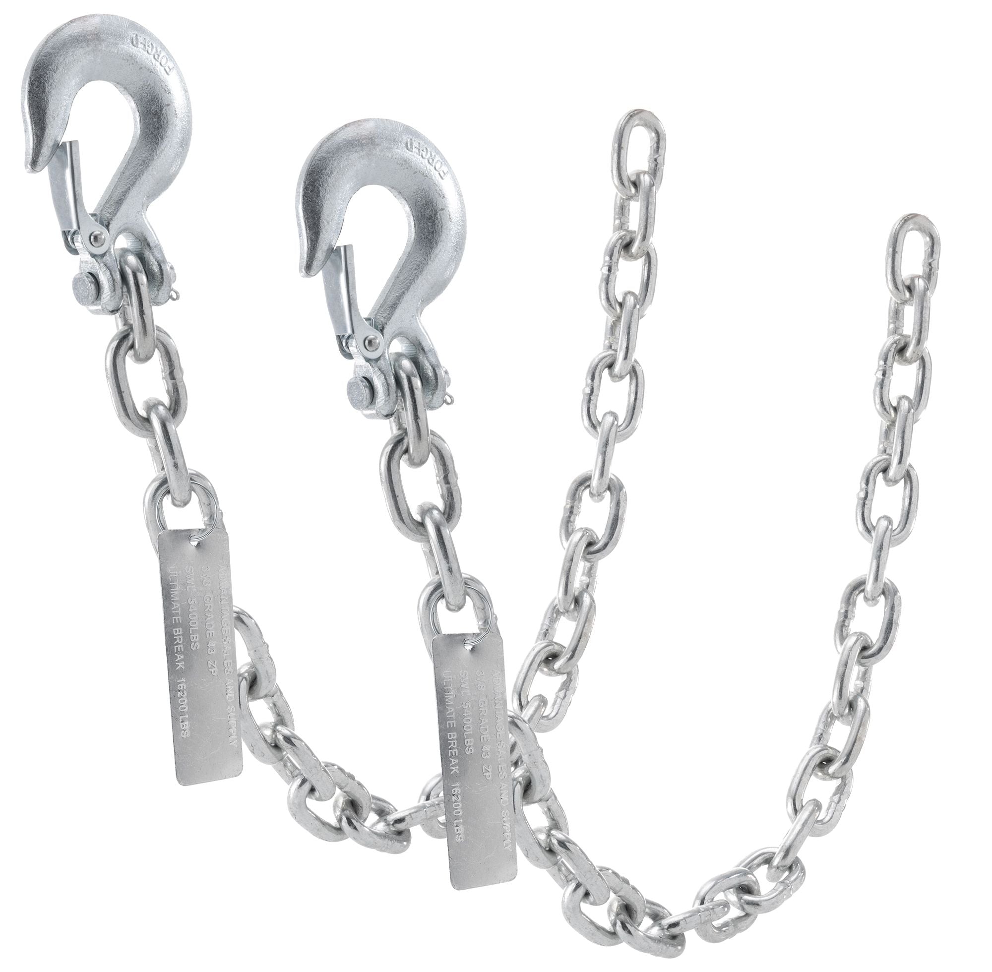 Trailer Safety Chain 36" x 3/8" | 5,400 lbs.