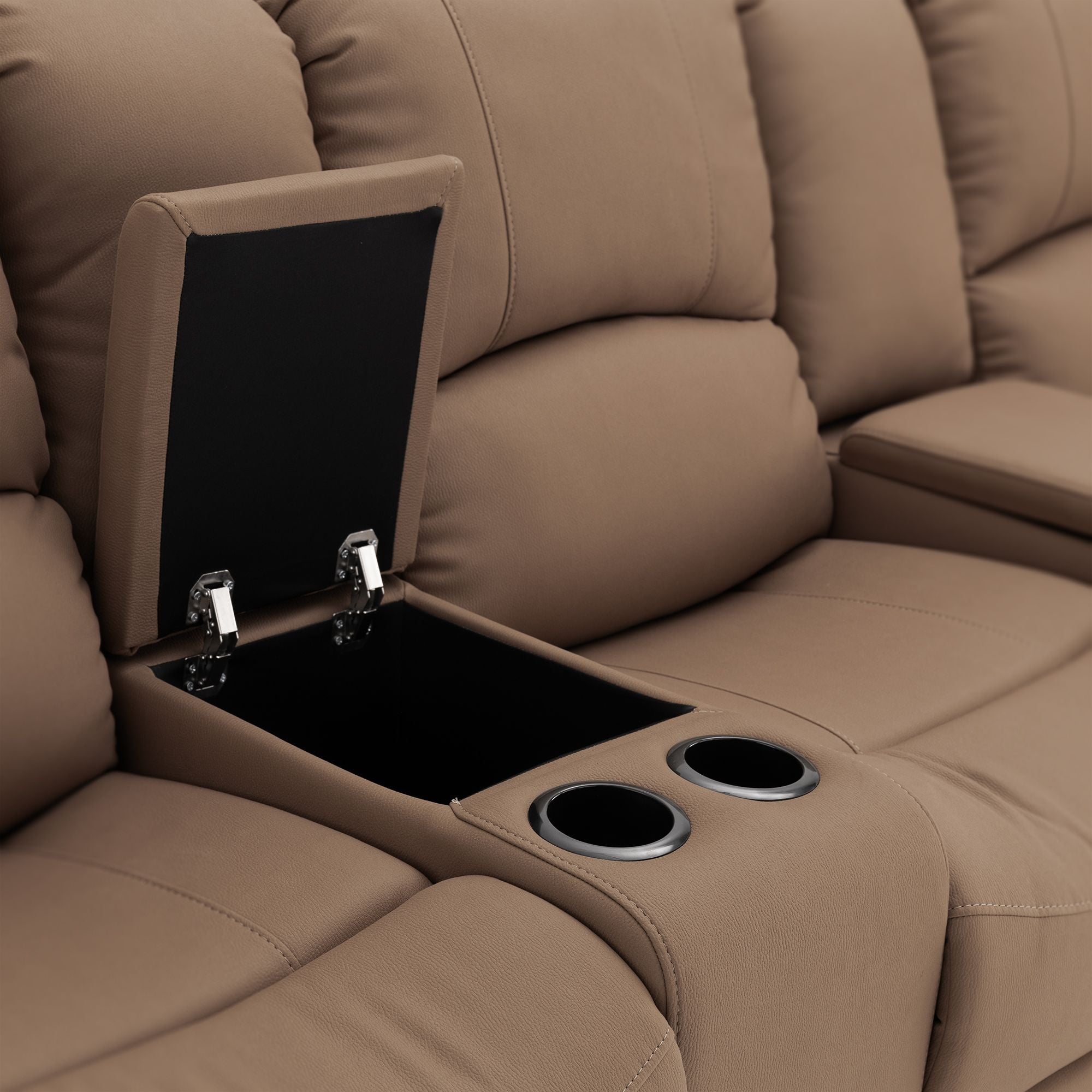 RV Wall Hugger Sofa 105" Powered Reclining Theater Seats