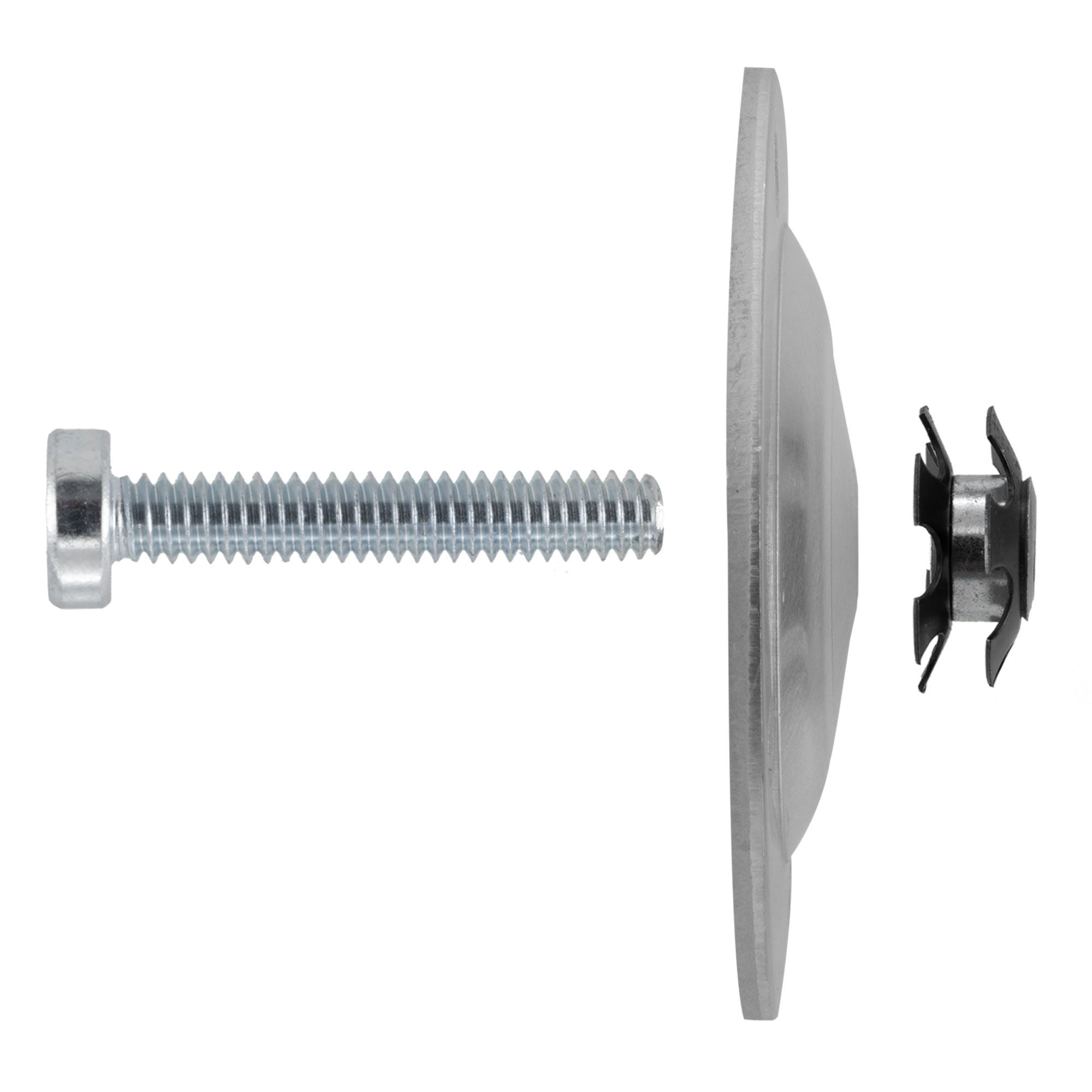 RV Ladder Round Pad with Screw and Star Nut