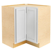 RV Easy Reach Corner Base Cabinet | Pure White