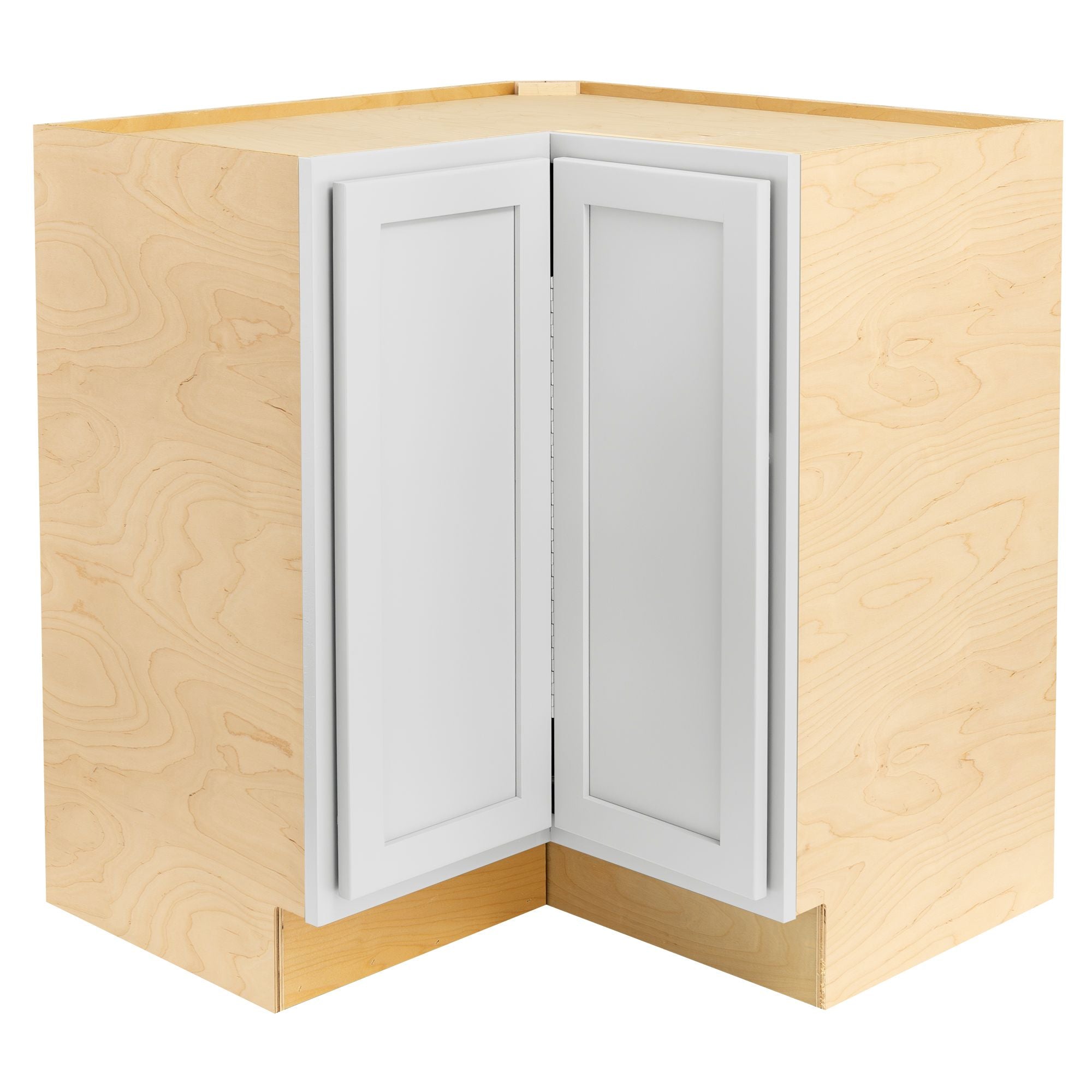 RV Easy Reach Corner Base Cabinet | Pure White