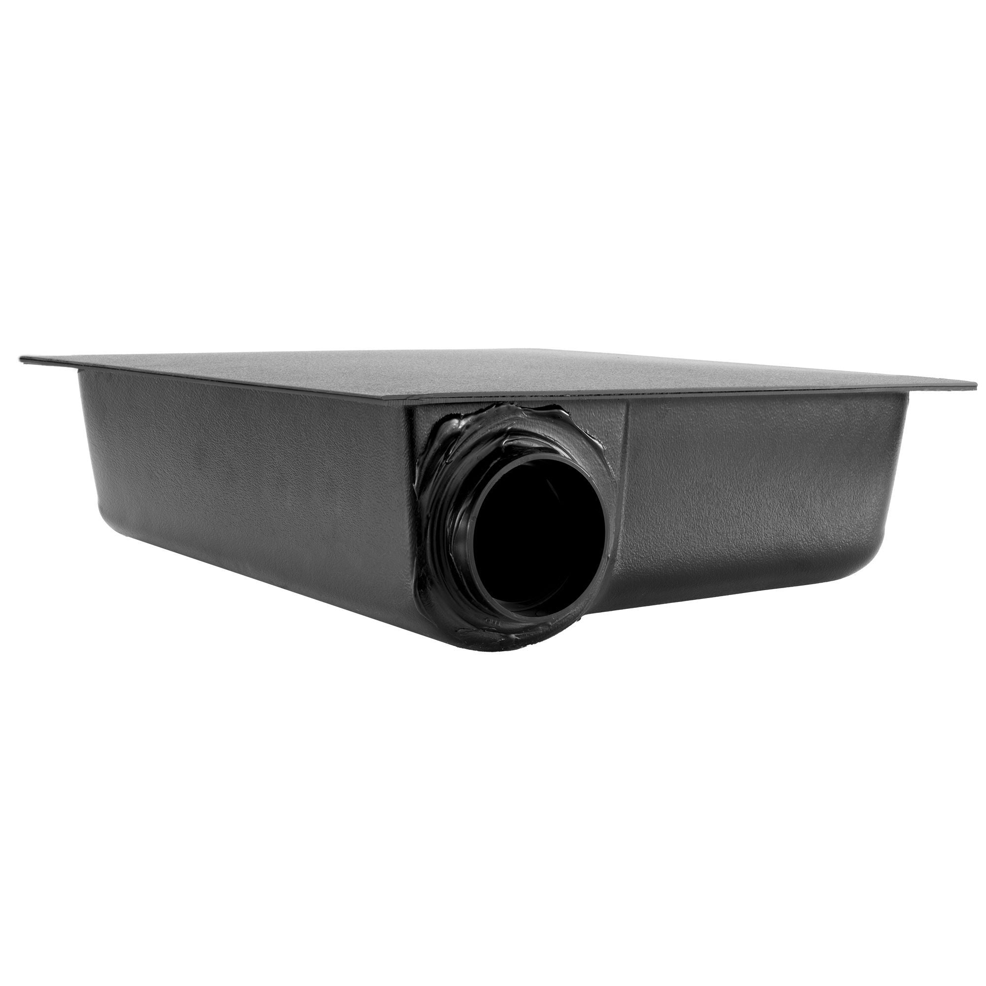 RV Black Water Tank Left Hand Drain 8 Gallon | 19 ⅝" x 17 ⅜" x 6"