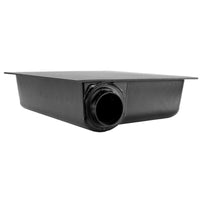 RV 8 Left Hand Drain Gallon Holding Tank 19 ⅝" x 17 ⅜" x 6"