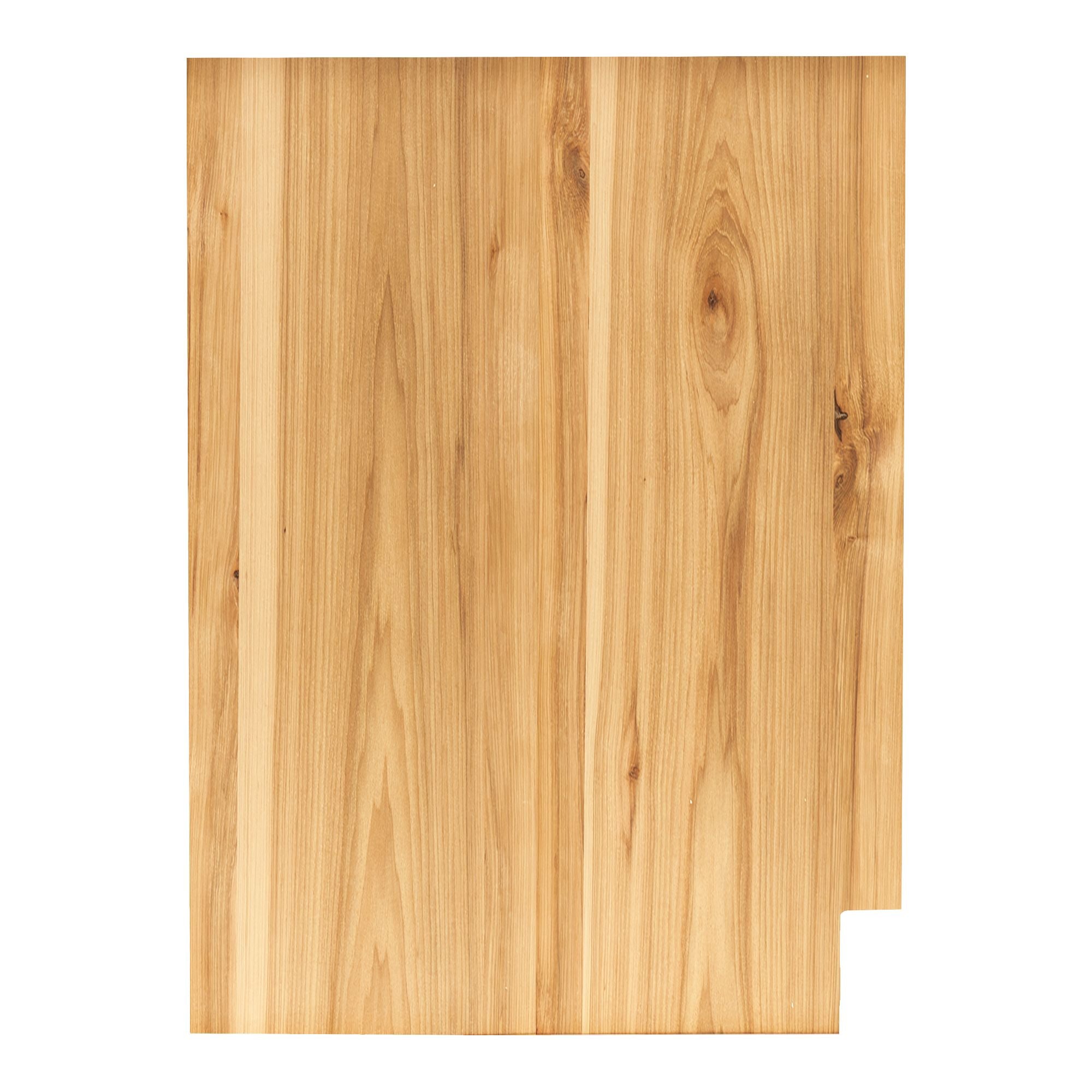 RV Base Cabinet Left & Right Side End Panel | Rustic Hickory