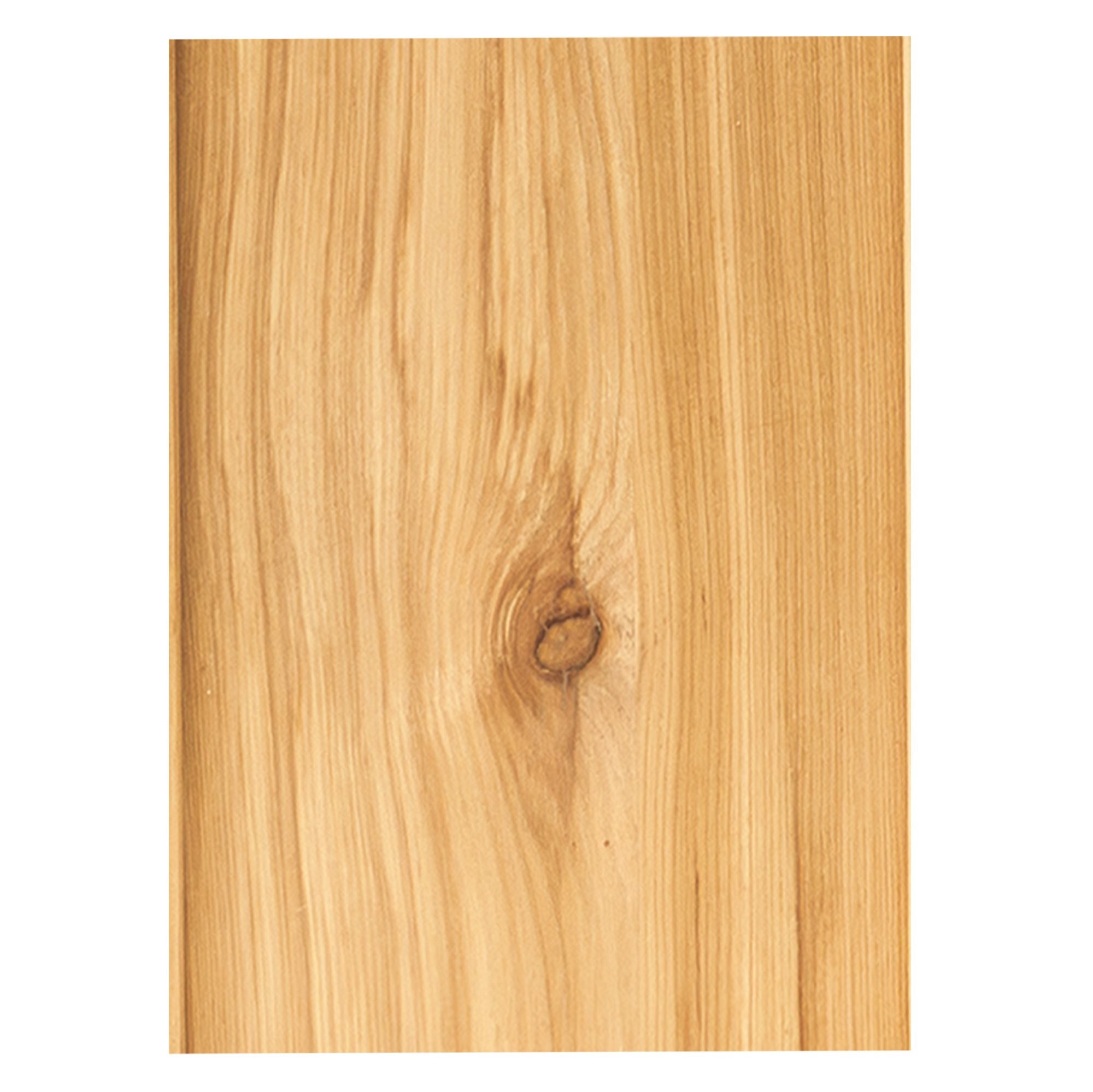 RV Wall Cabinet Refrigerator/Microwave End Panel | Rustic Hickory