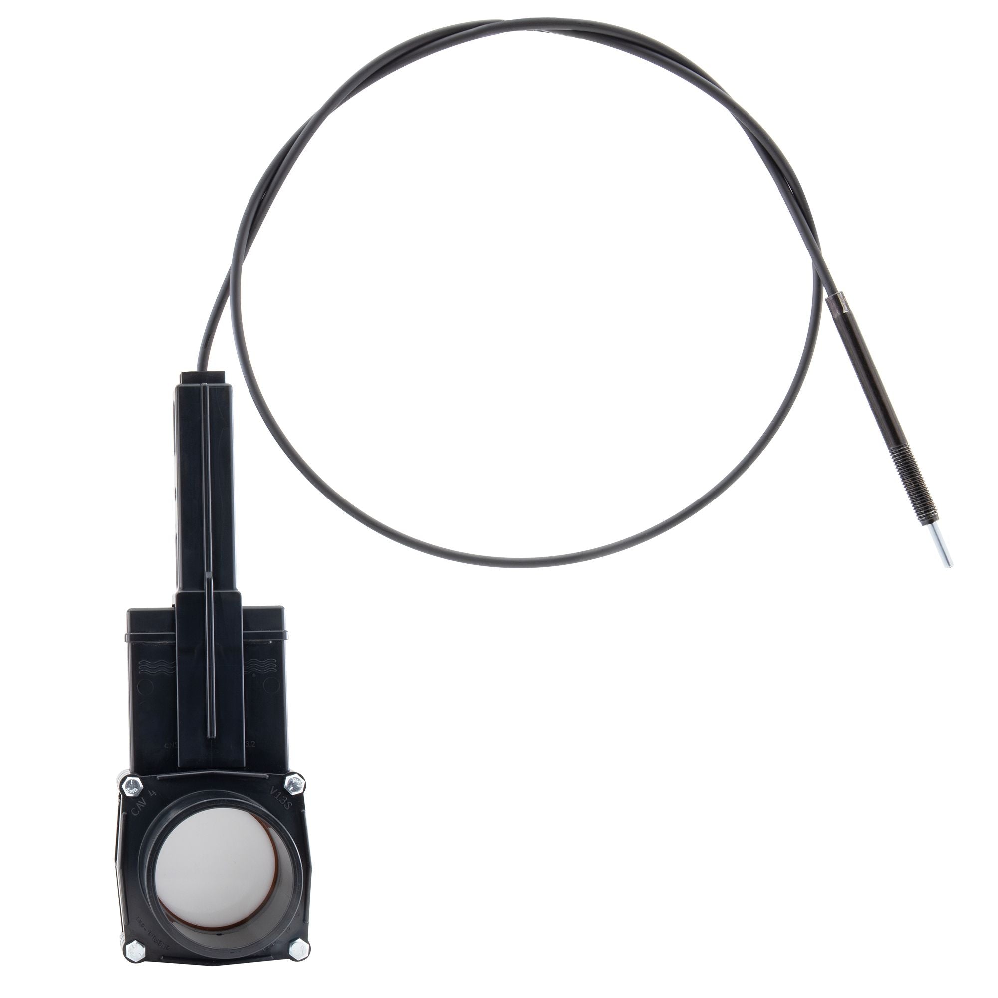 LaSalle Bristol RV Waste Valve With Cable | 3" x 48"