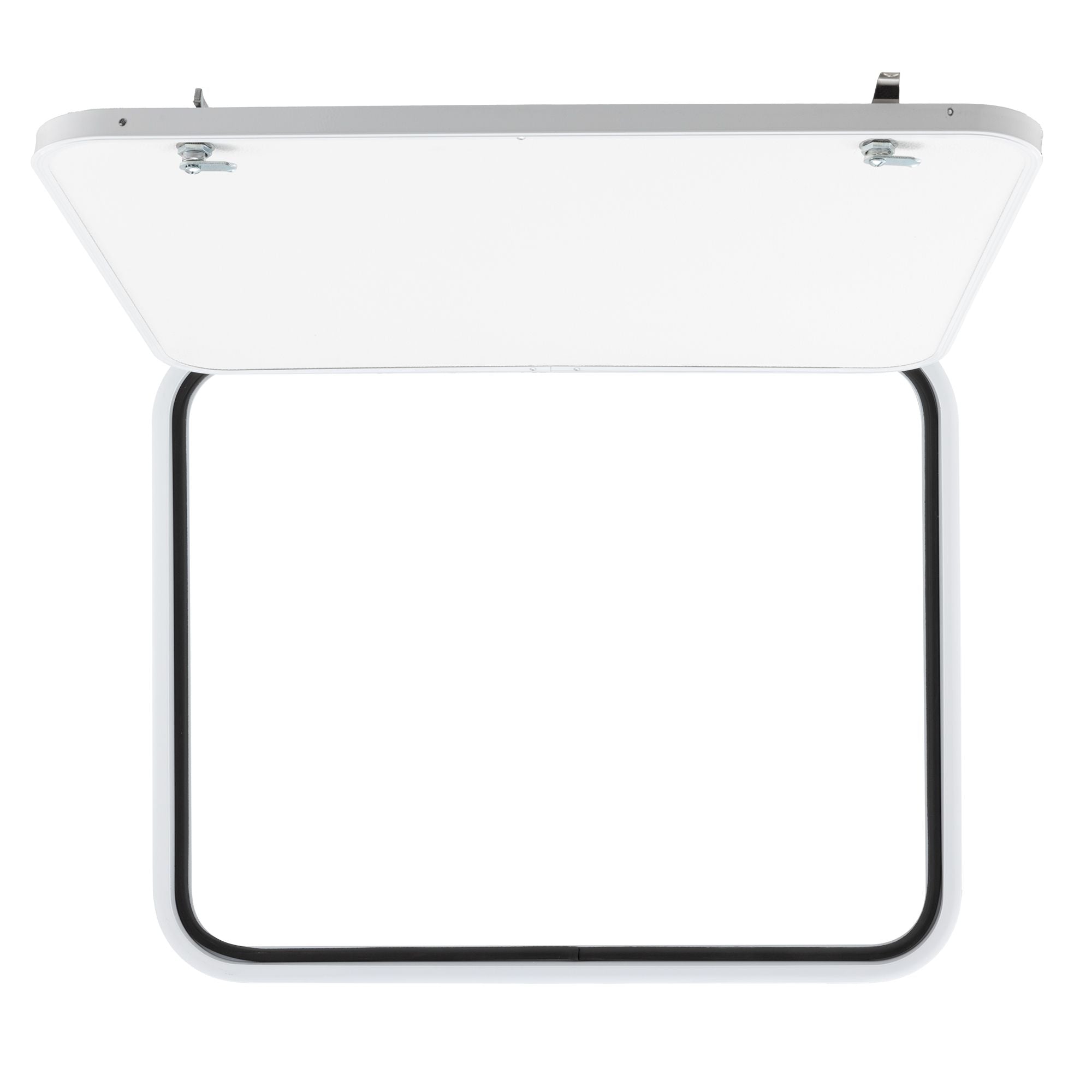RV Compartment Door | Round | White | 30" X 24"