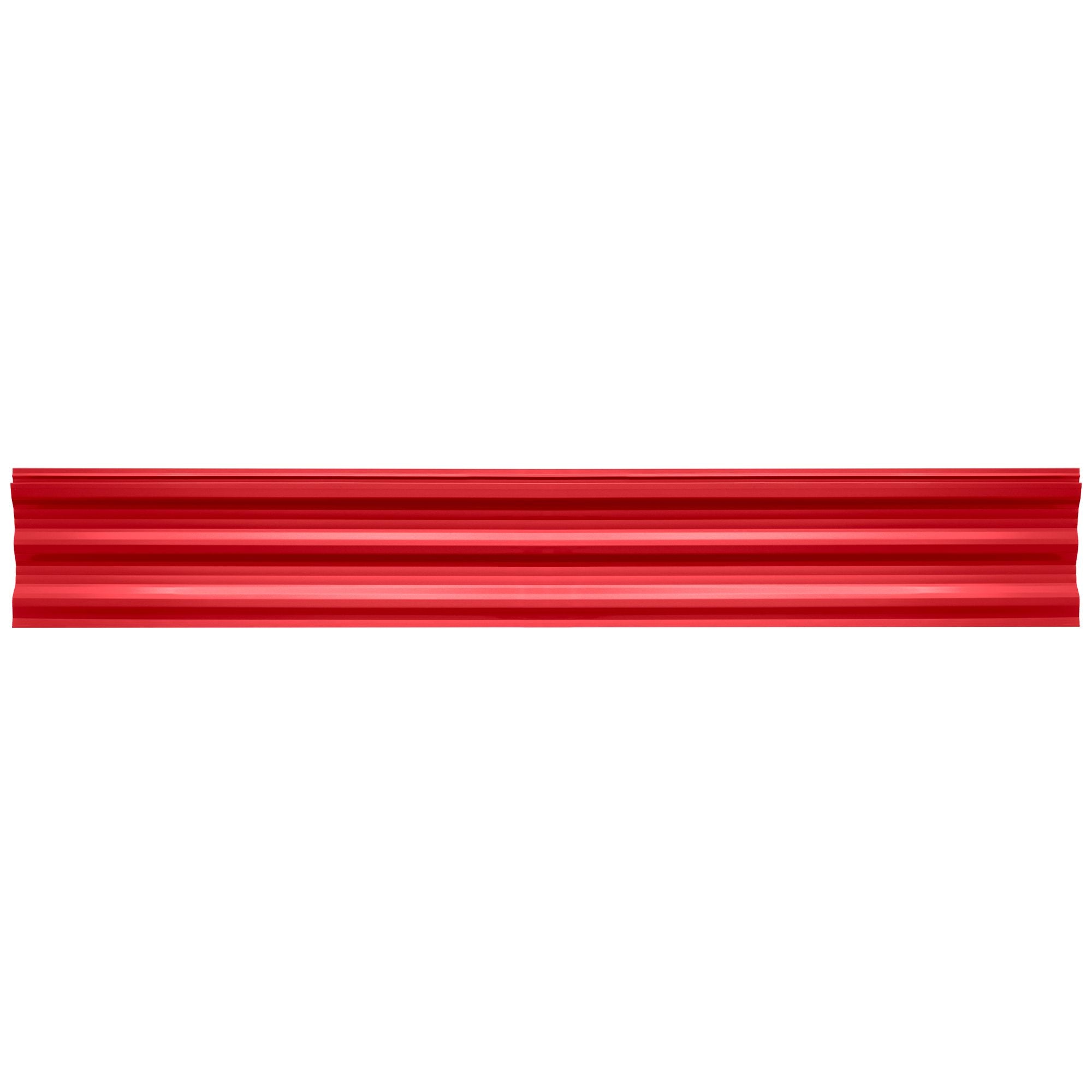 RV Aluminum Mesa Siding 8" x 72" | Victory Red