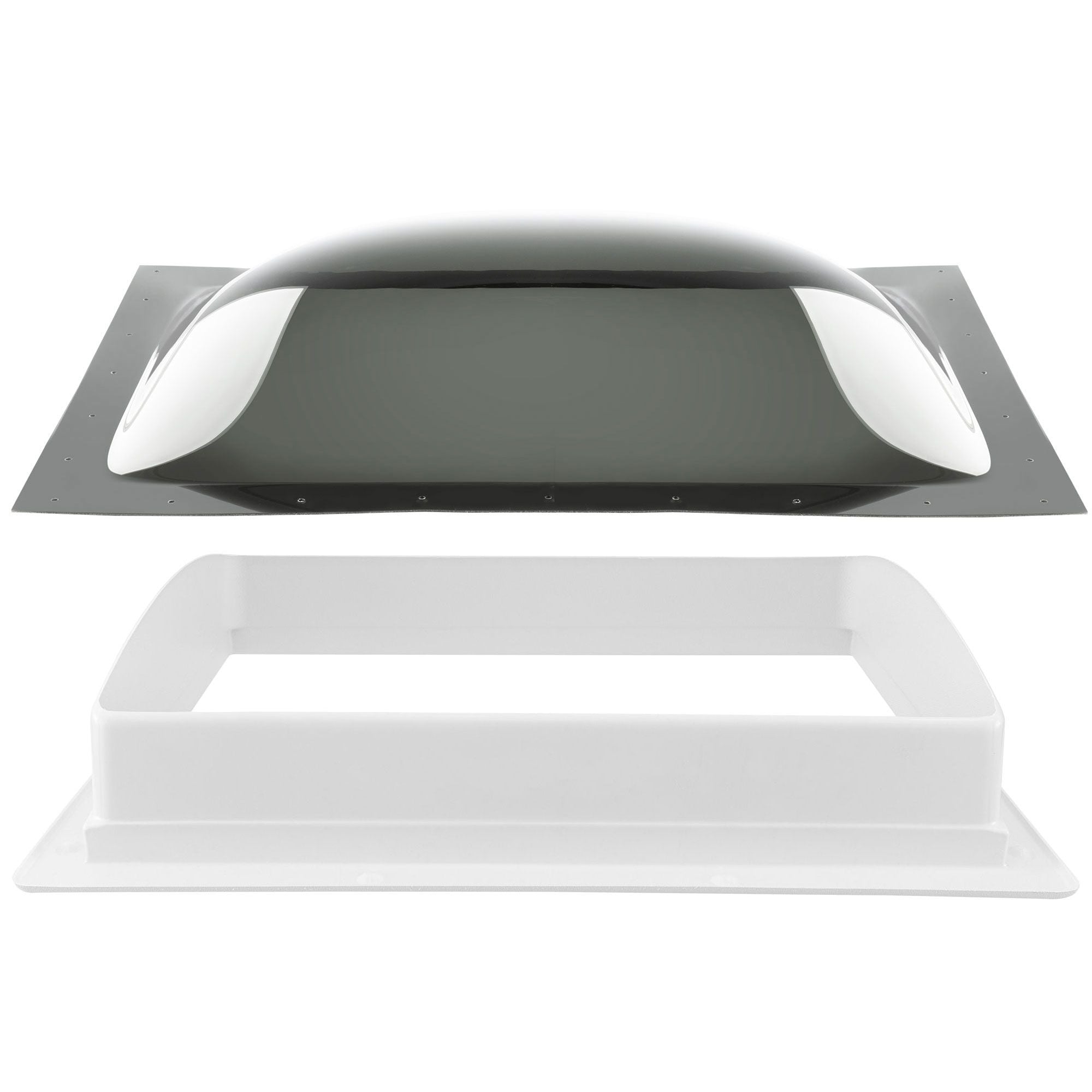 RV 14" x 22" Skylight | Outer Bubble Smoke