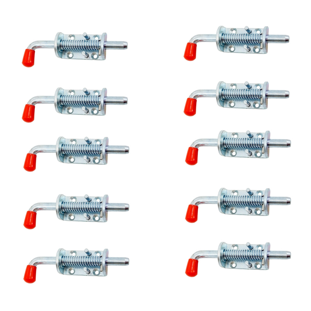 Door Bolt Lock | Spring Loaded | 6 ½"