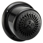 Marine Surface Mount Speaker Exterior 5.25" | Black Wavy Blue LED | Waterproof