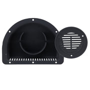 Travel Trailer Vent for Exterior Sidewall  | Black