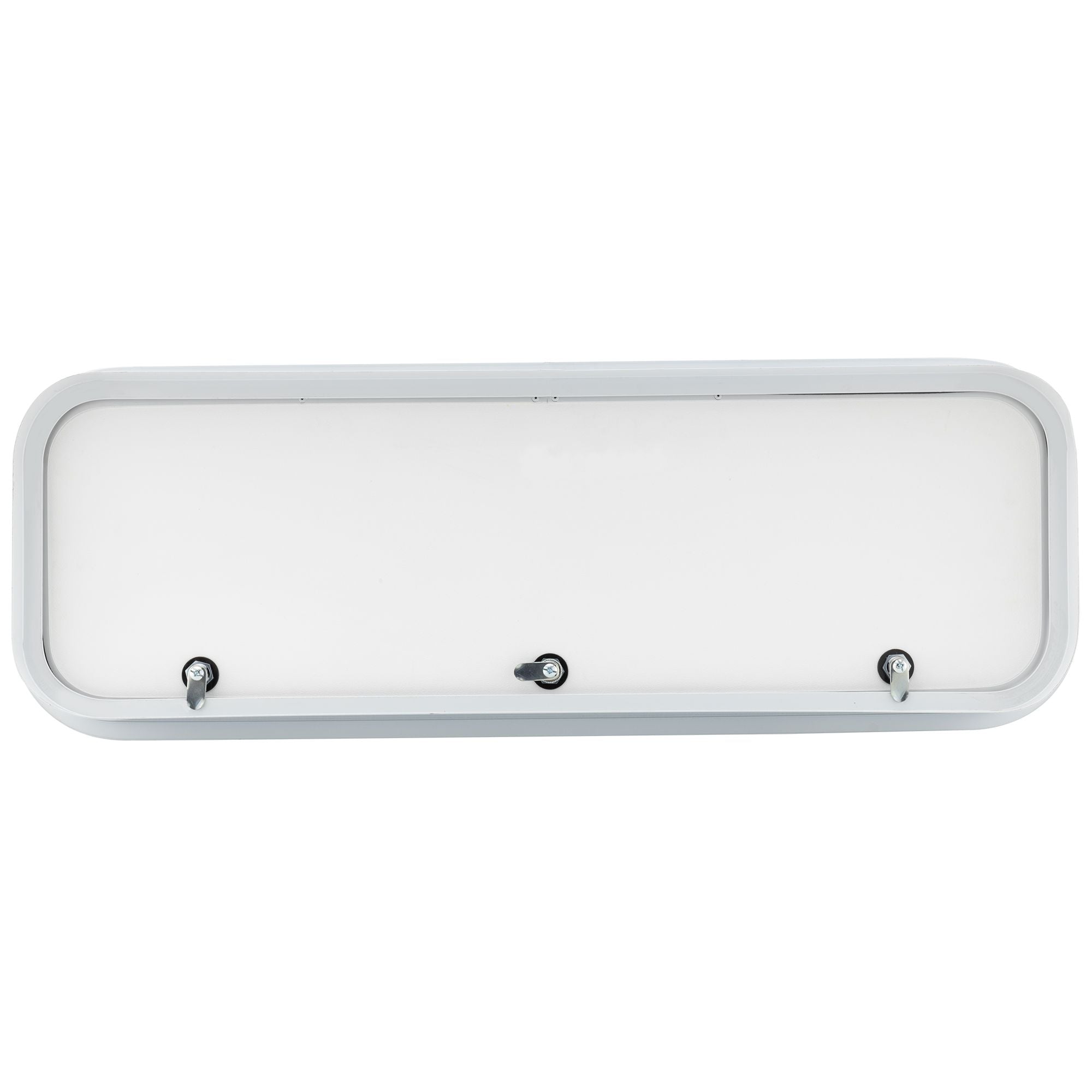 RV Compartment Door | Round | White | 36" X 12"