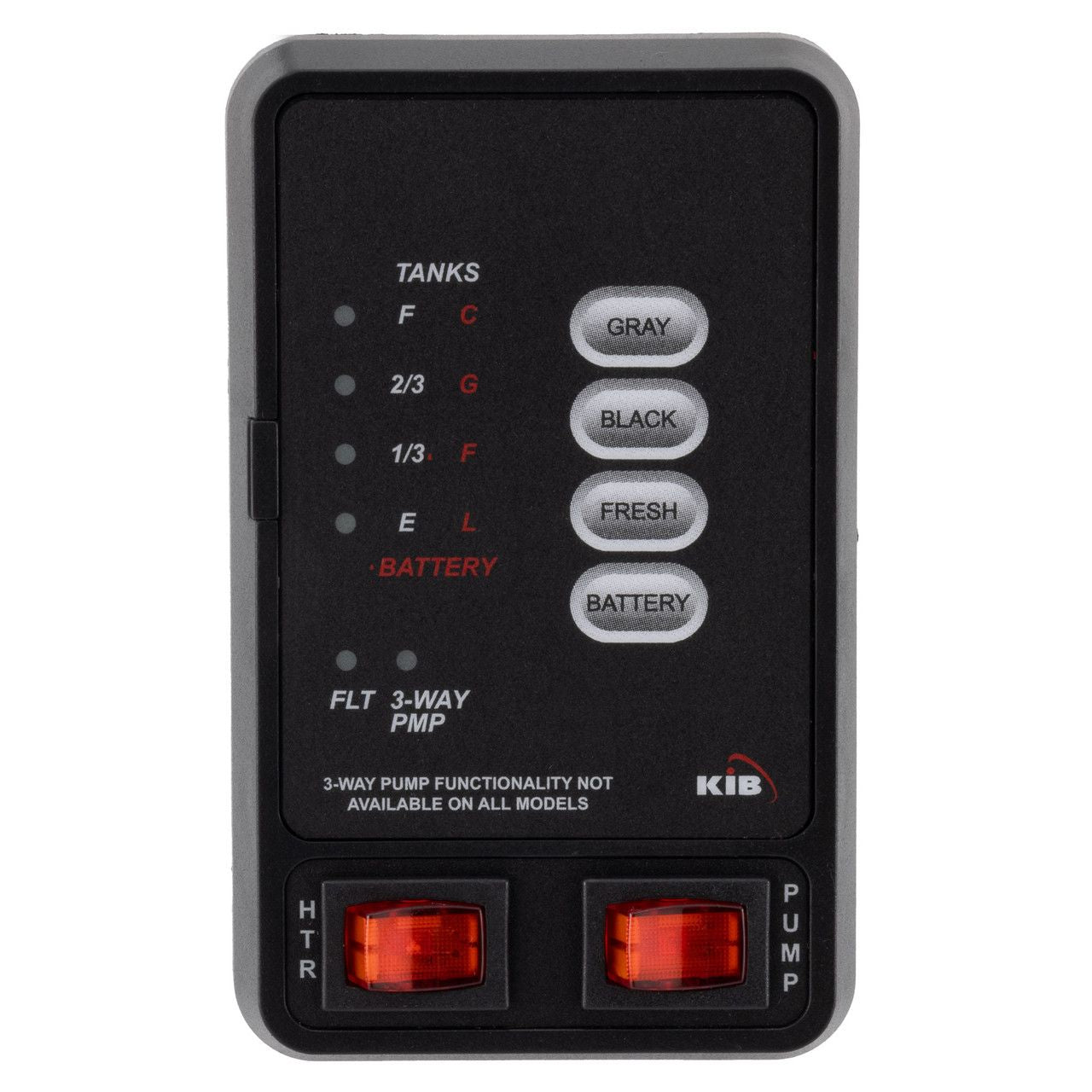 RV KIB Tank Sensor Monitor Panel M23 Vertical