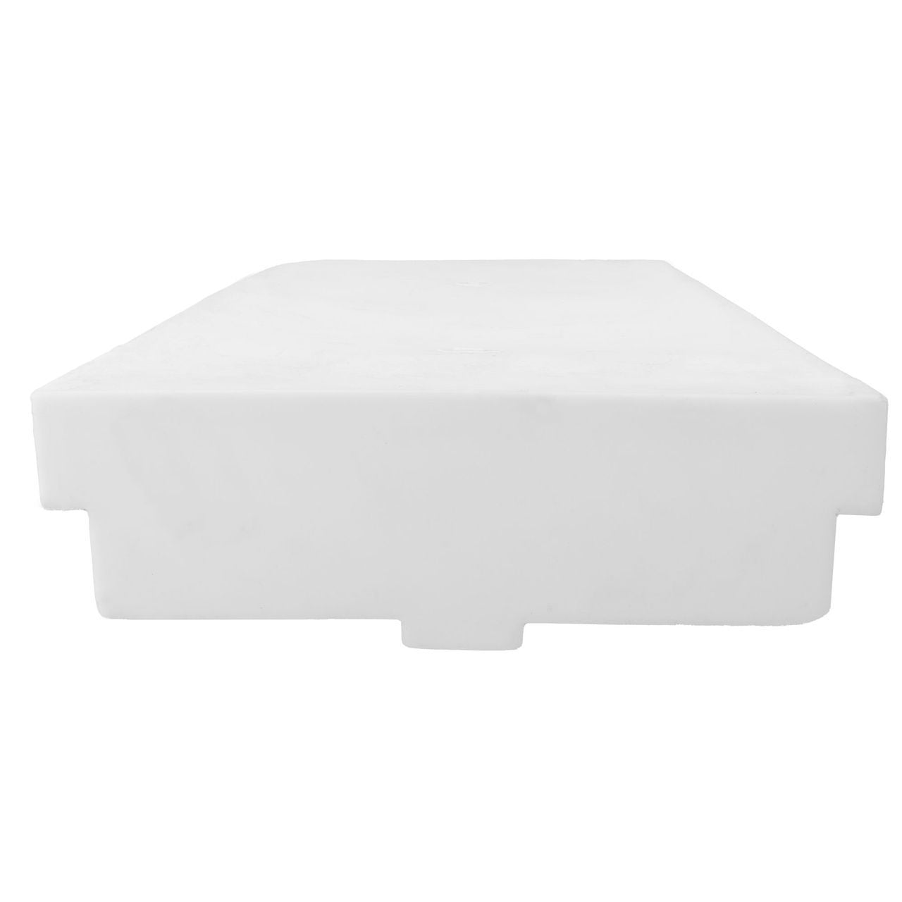 RV Fresh Water Tank 50 Gallon | 63" x 27 ½" x  9" | NSF Certified and BPA Free VR27638W (without fittings)