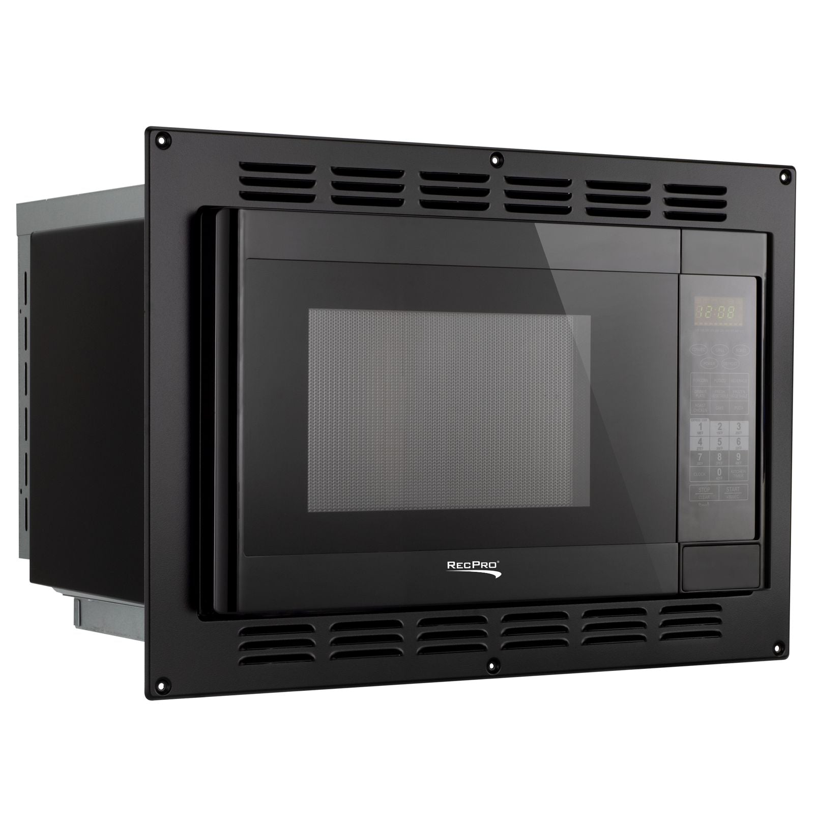 RecPro RV Microwave 1.1 CF. | Black Finish | Replaces Greystone and High Pointe
