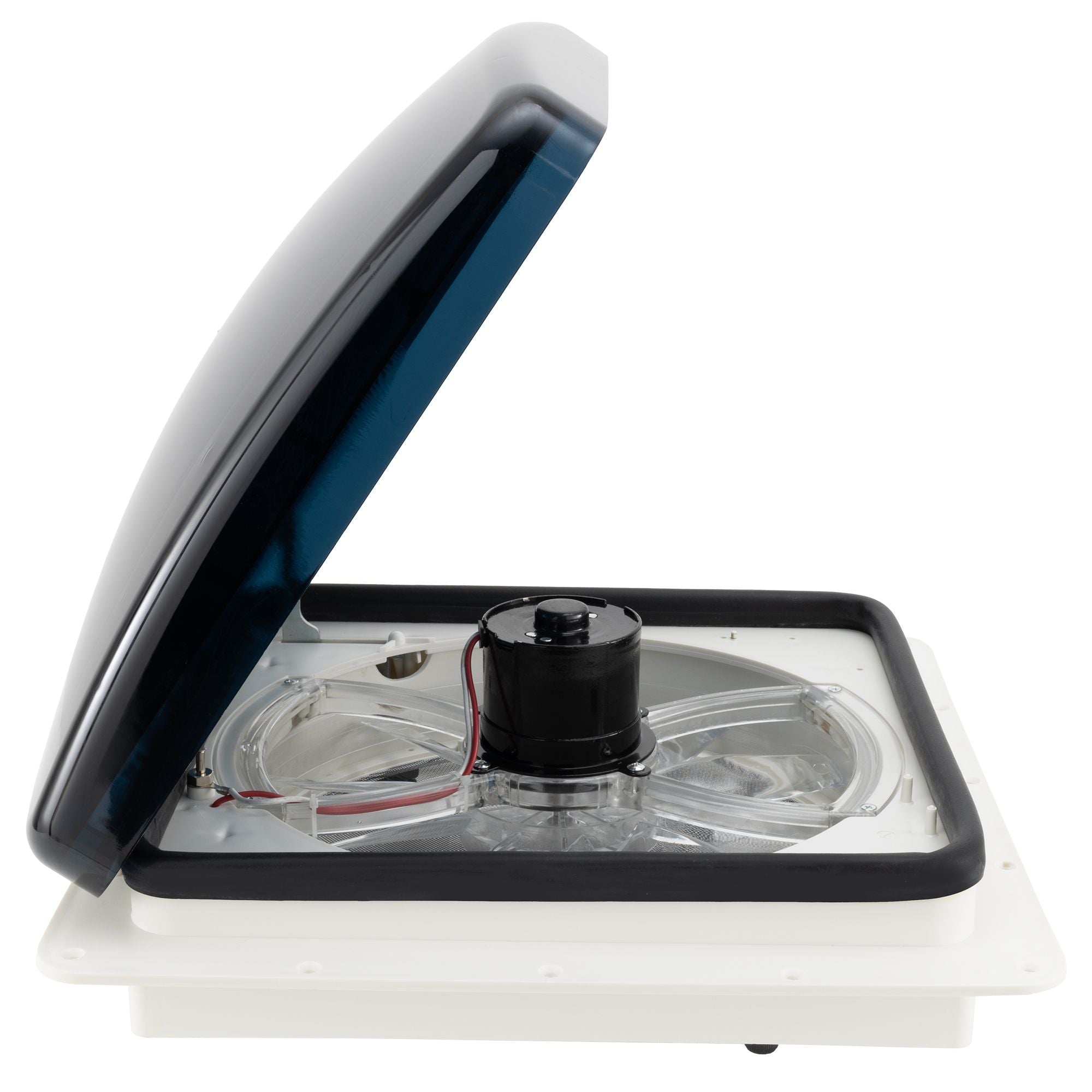 Heng's RV 12V Powered Roof Vent | 14" | Vent Fan | Smoke