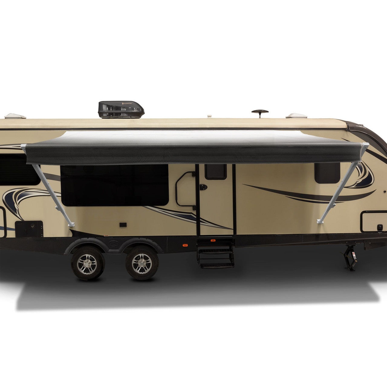 RecPro RV Awning Manual Assembly | White