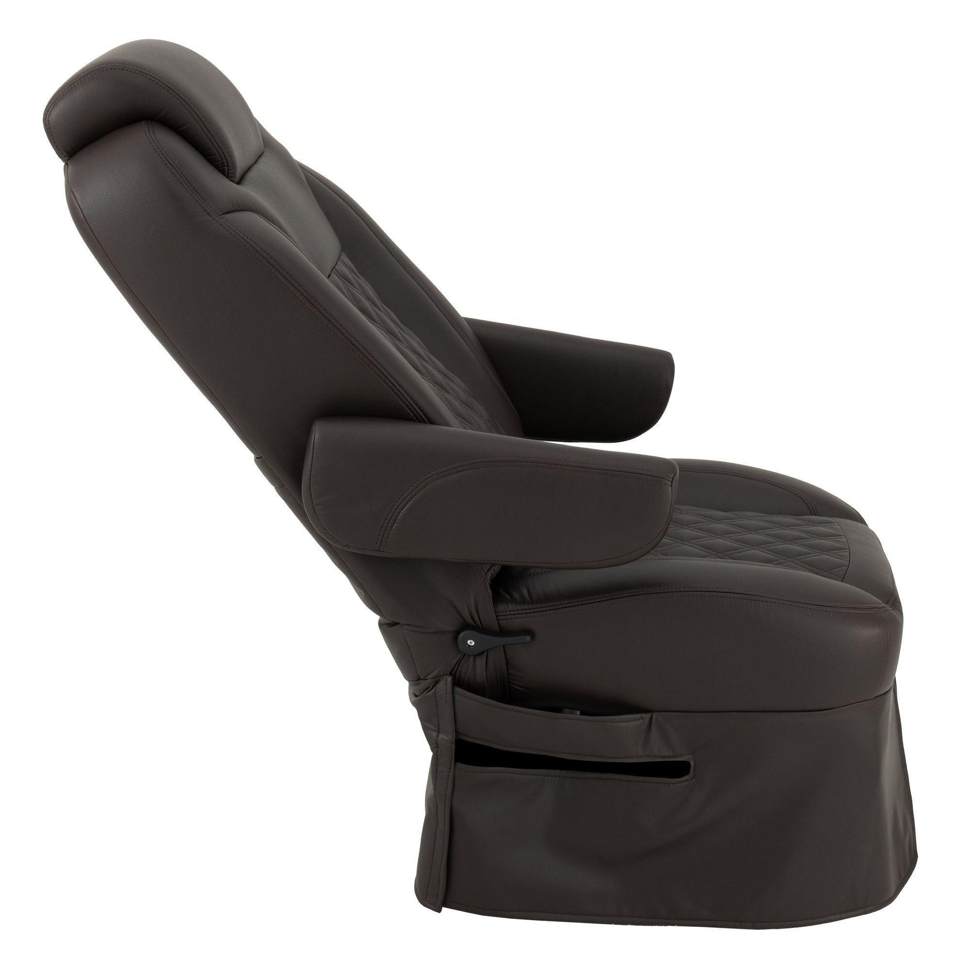 Camper Comfort RV Captain's Chair Set | Driver and Passenger | Ultrafabrics® Brisa® Coffee Bean