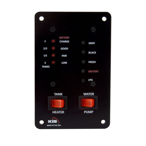 RV Tank Sensor Monitor Panel | Probeless Control Panel