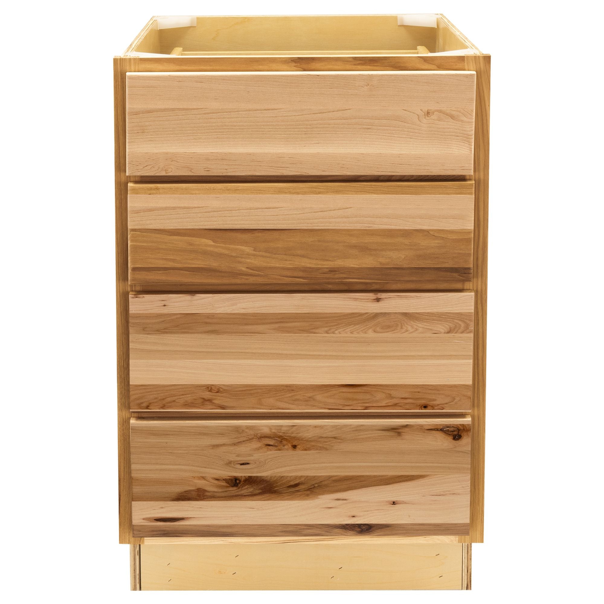 RV 4 Drawer Base Cabinet | Rustic Hickory