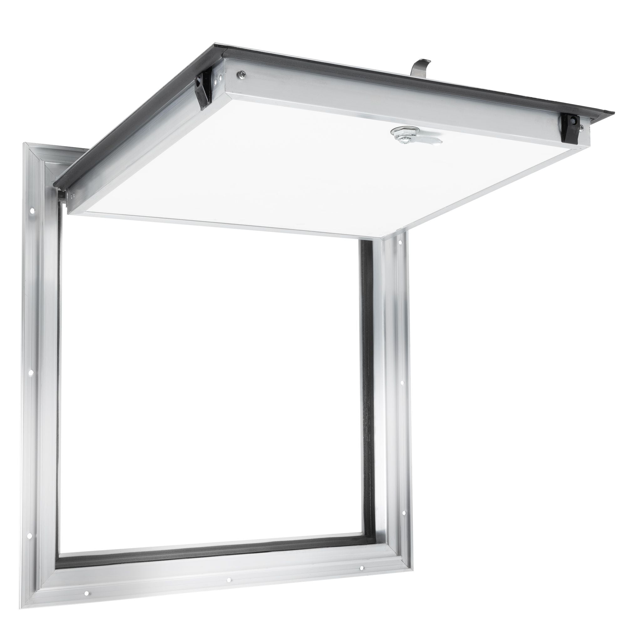 RV Compartment Door | Square  White Centered  | 24" X 24"