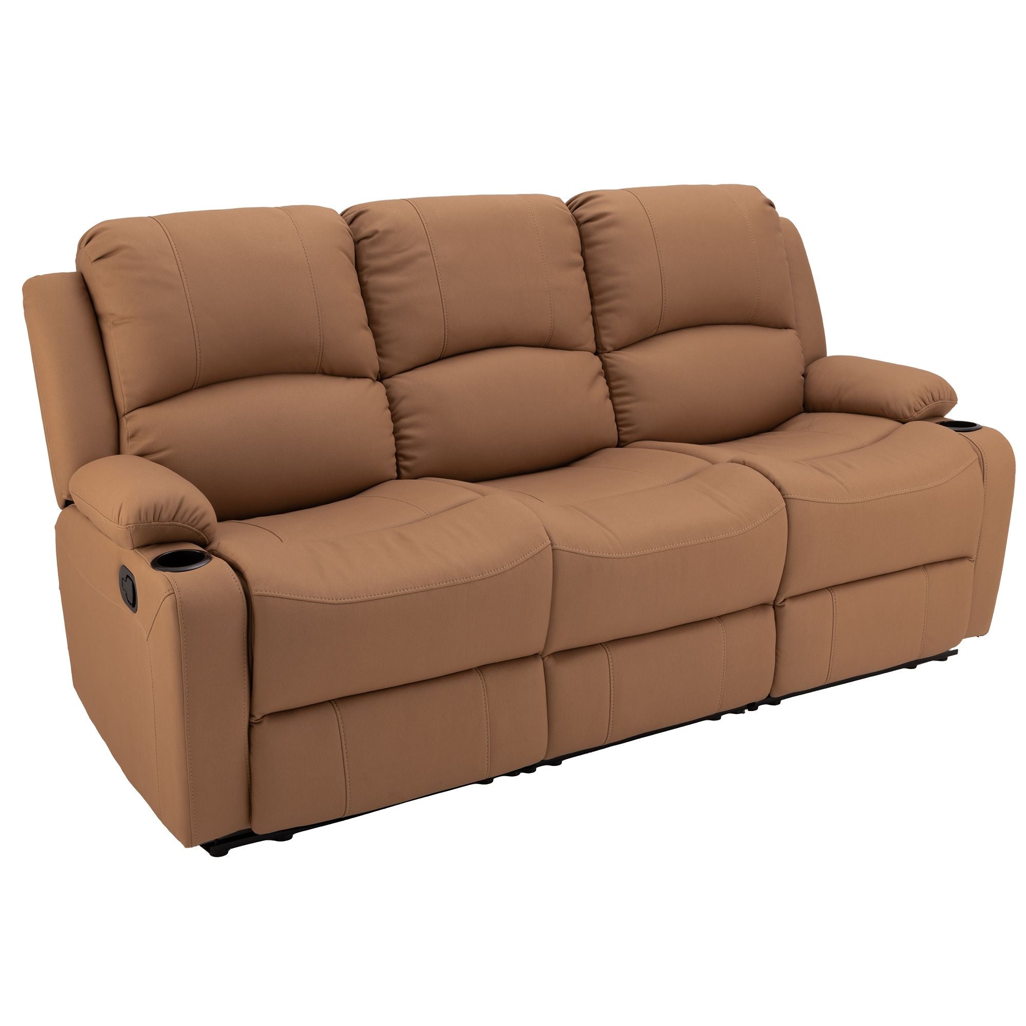 RV Wall Hugger Sofa 80" Manual Reclining Theater Seats