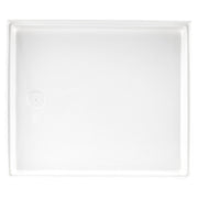 RV Shower Pan 28" x 32" x 4" Left Drain | White