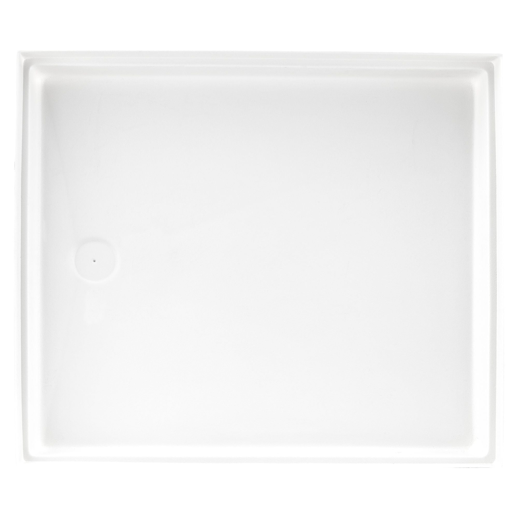 RV Shower Pan 28" x 32" x 4" Left Drain | White