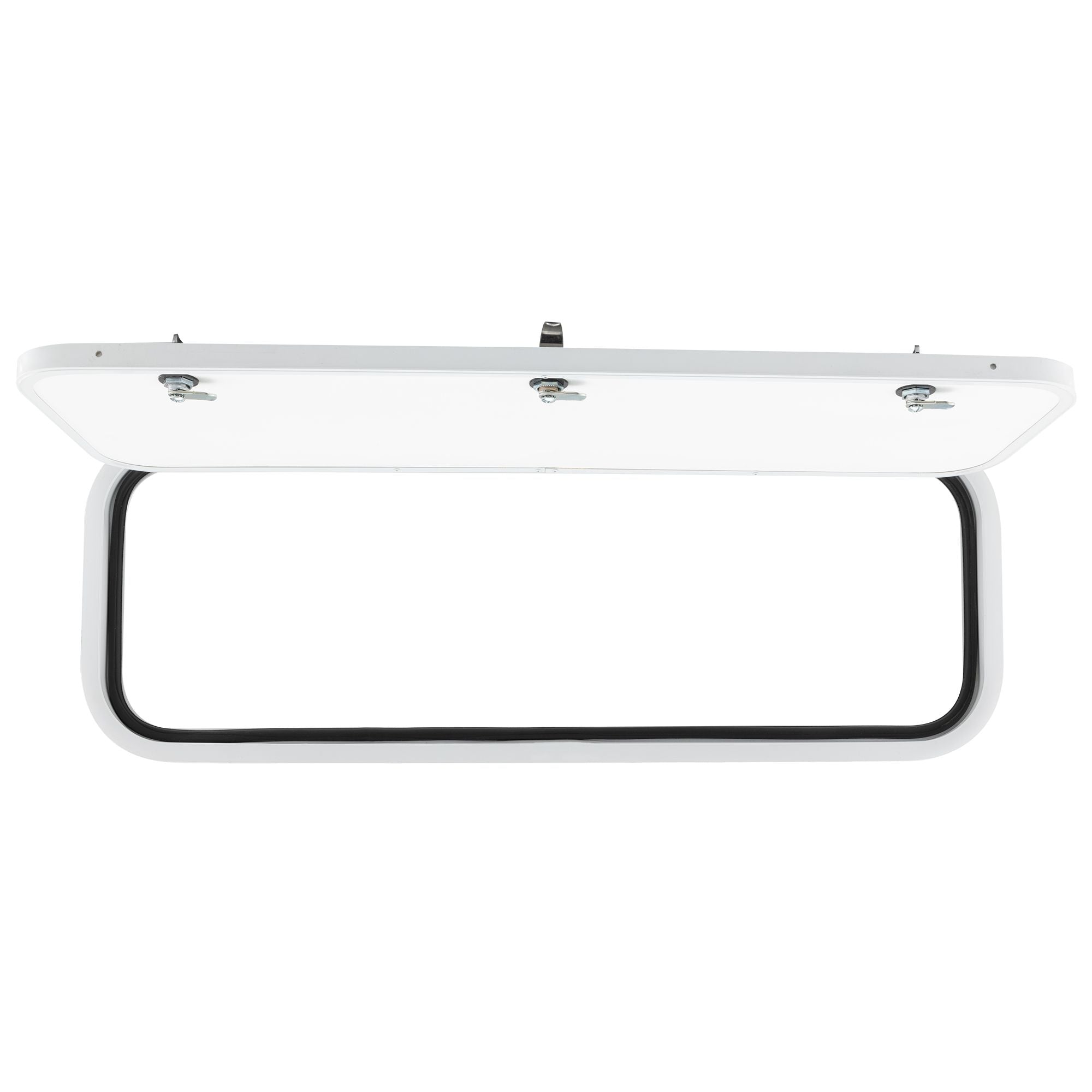 RV Compartment Door | Round | White | 36" X 12"