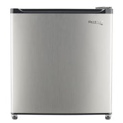 RecPro RV Refrigerator | 12 V | 1.7 Cubic Feet | Stainless Steel
