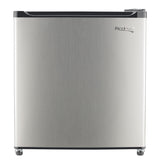 RecPro RV Refrigerator | 12 V | 1.7 Cubic Feet | Stainless Steel