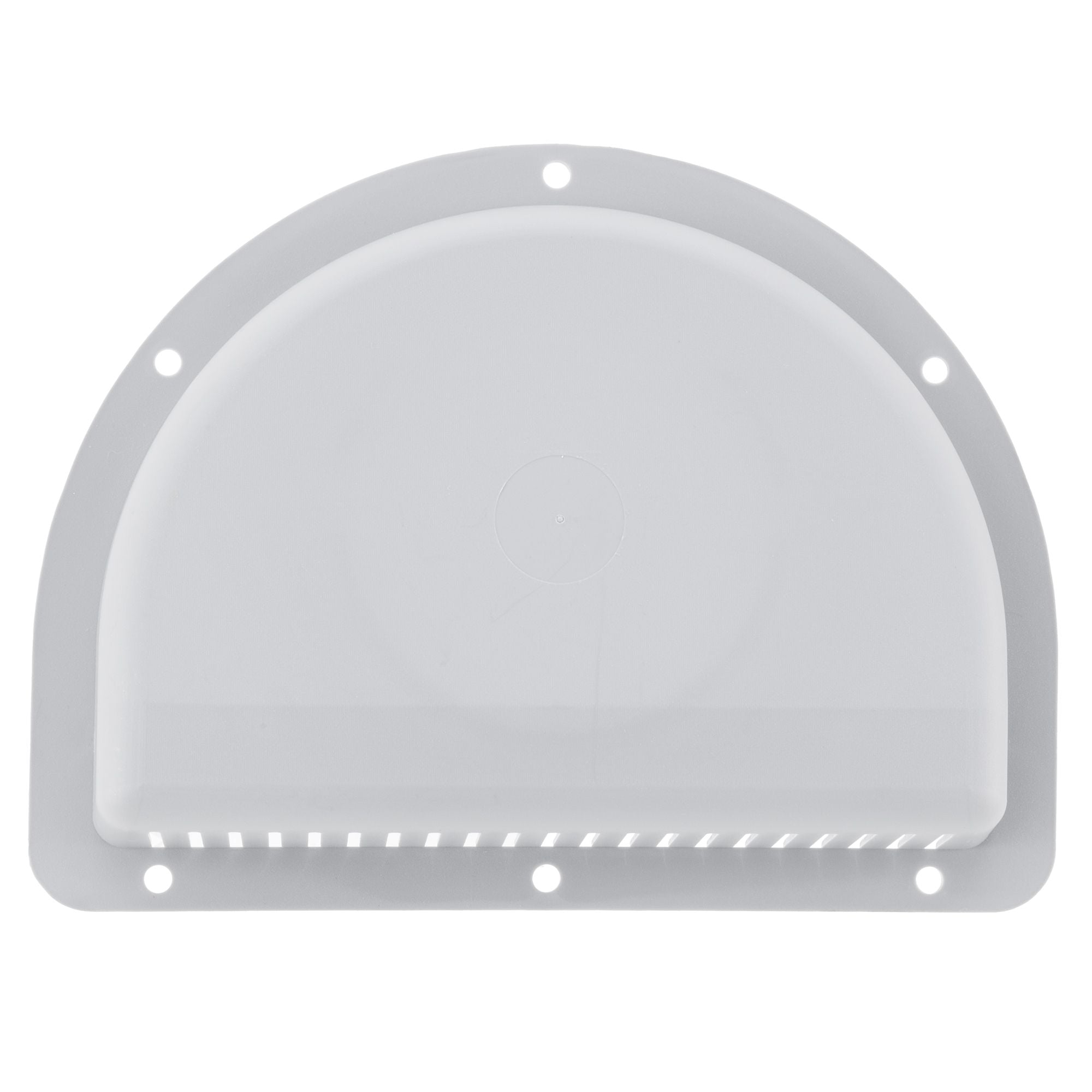 Travel Trailer Vent for Exterior Sidewall  | White