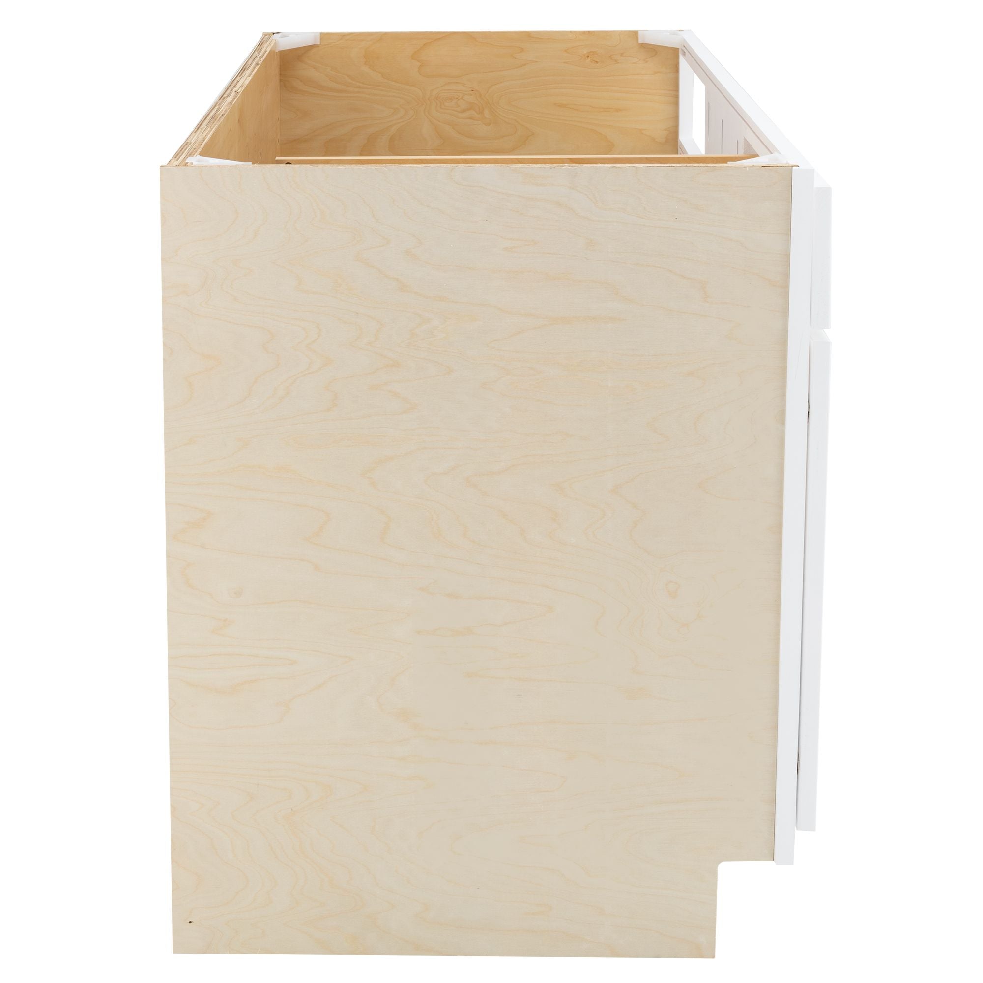 RV Blind Base Corner Cabinet | Pure White