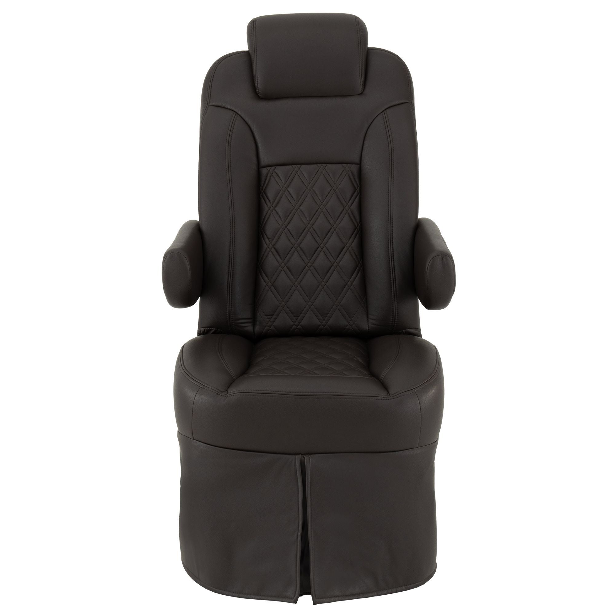 Camper Comfort RV Captain's Chair Set | Driver and Passenger | Ultrafabrics® Brisa® Coffee Bean