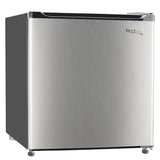 RecPro RV Refrigerator | 12 V | 1.7 Cubic Feet | Stainless Steel