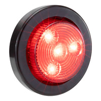 2" Red/Red Clearance Markers | Round Exterior RV Identification Lights | Improves Visibility & Safety